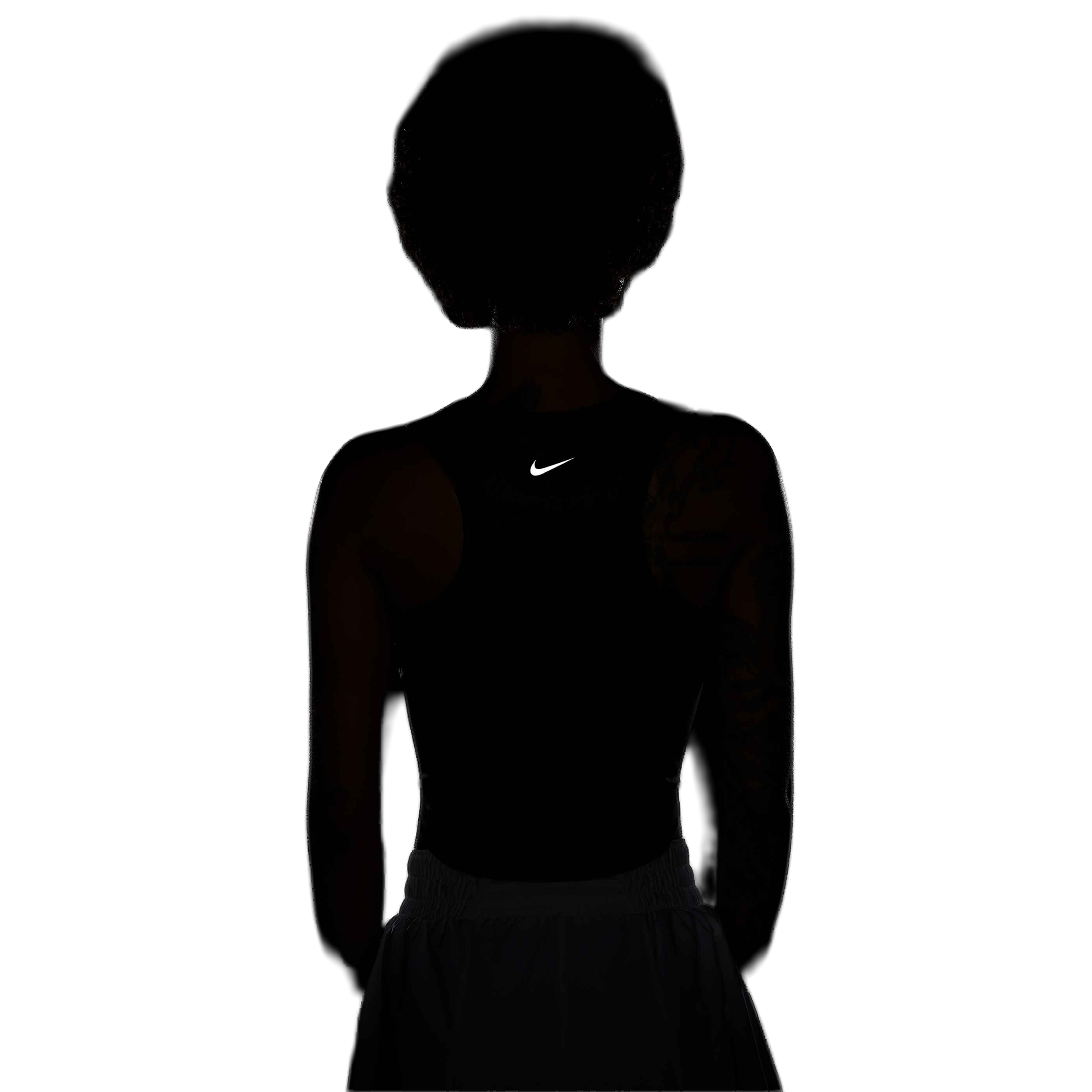 Womens Nike One Dri-FIT Cropped Mid Layer Top