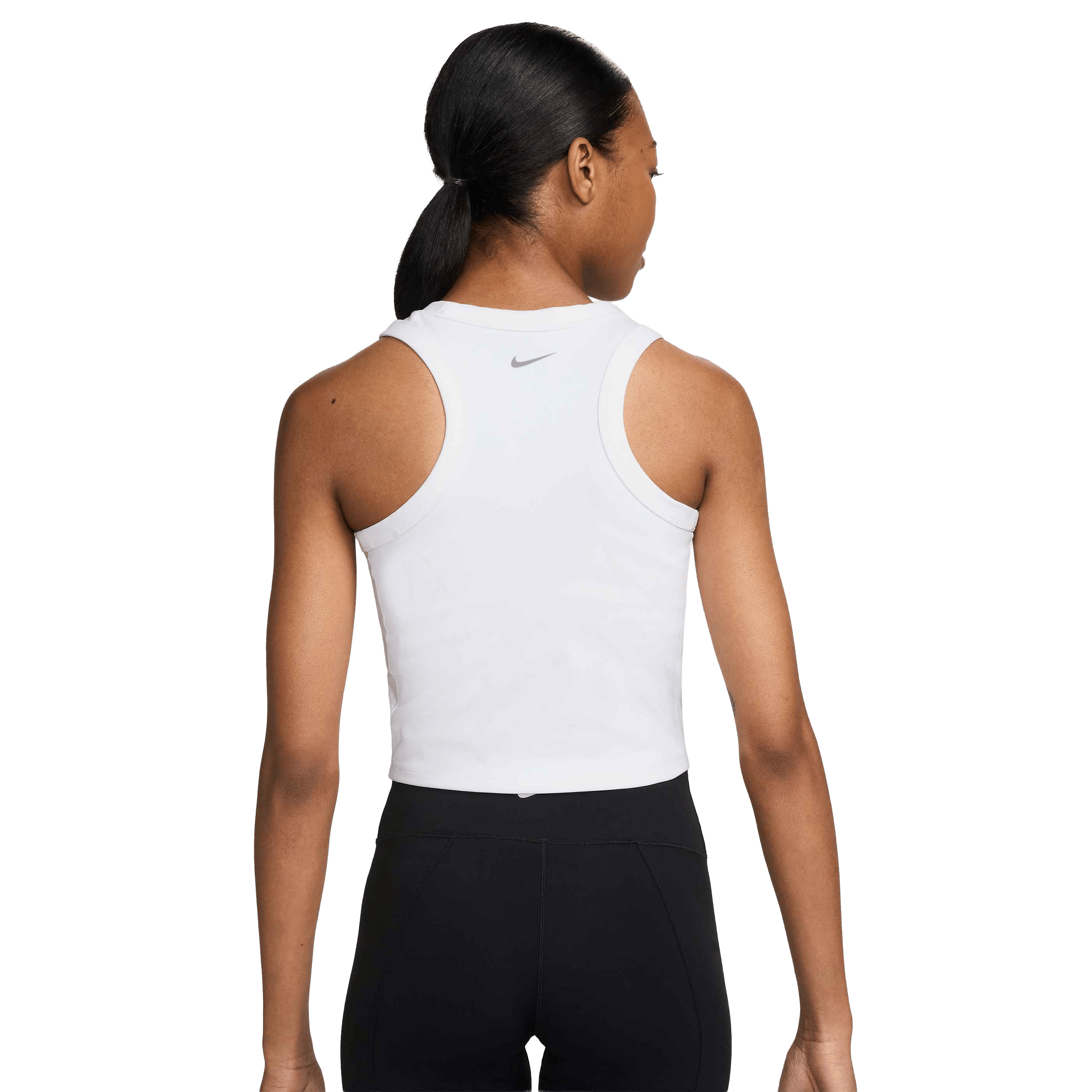 Womens Nike One Dri-FIT Cropped Mid Layer Top