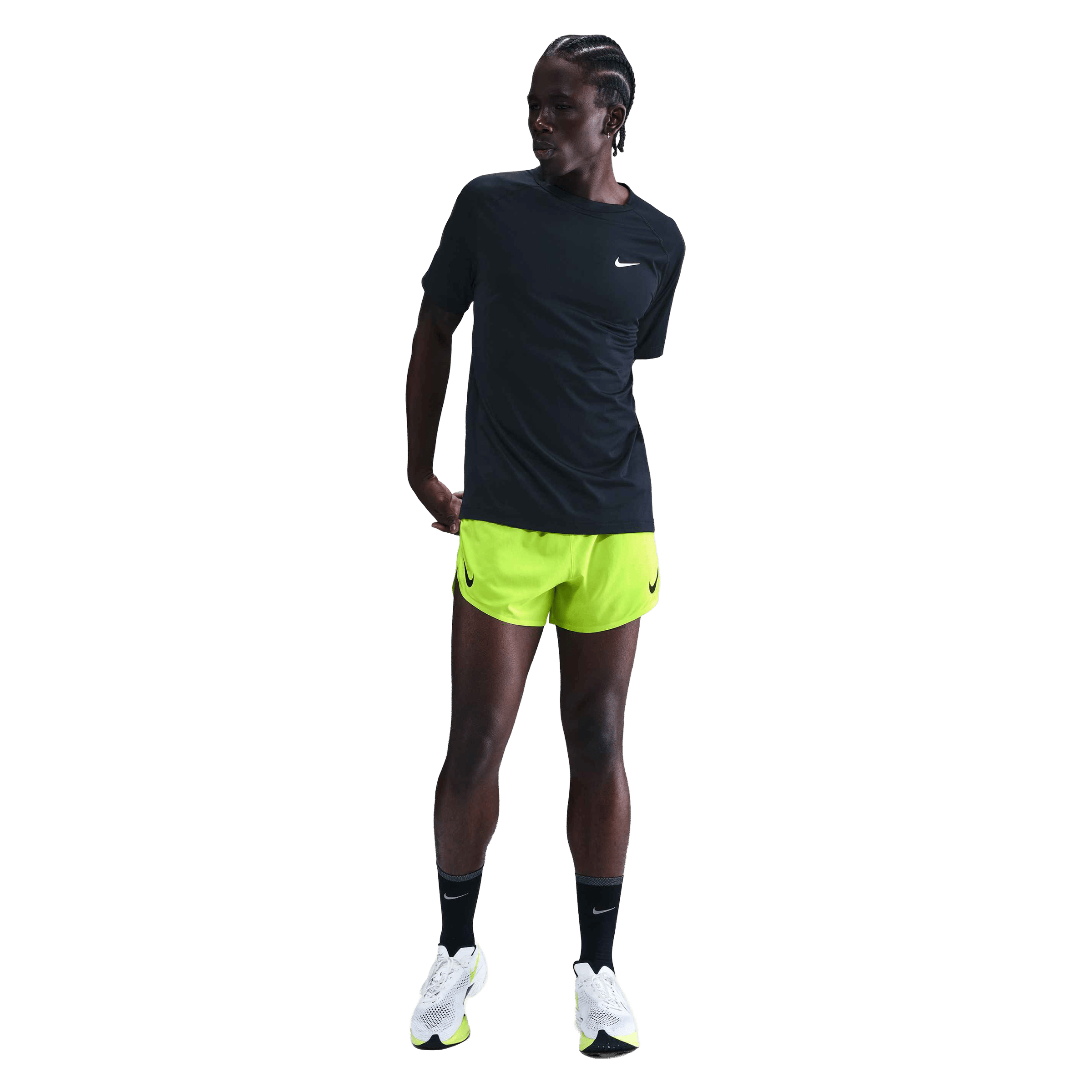 Mens Nike Aeroswift Dri-FIT ADV (4") Brief-Lined Running Shorts