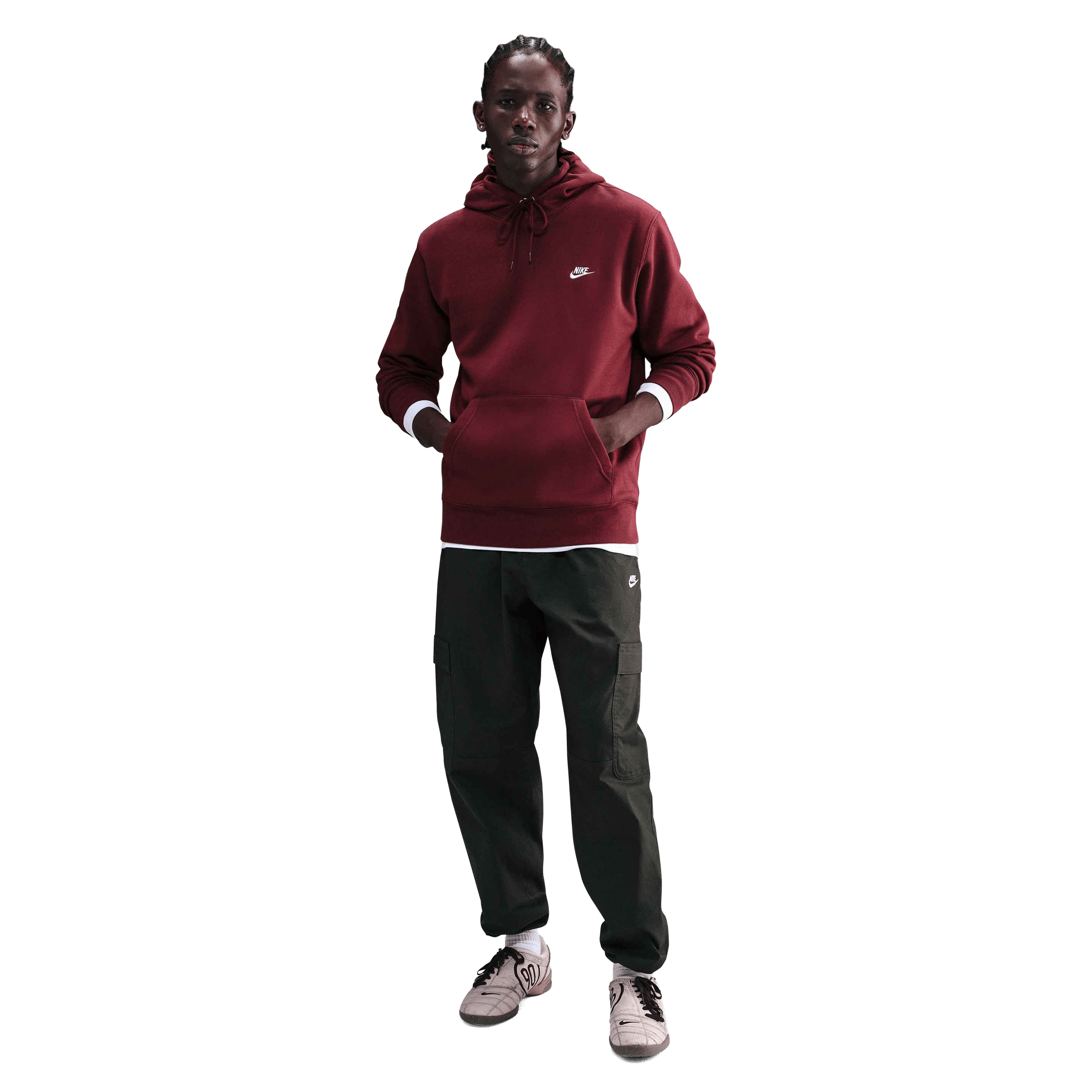 Mens Nike Pullover Fleece Hoodie
