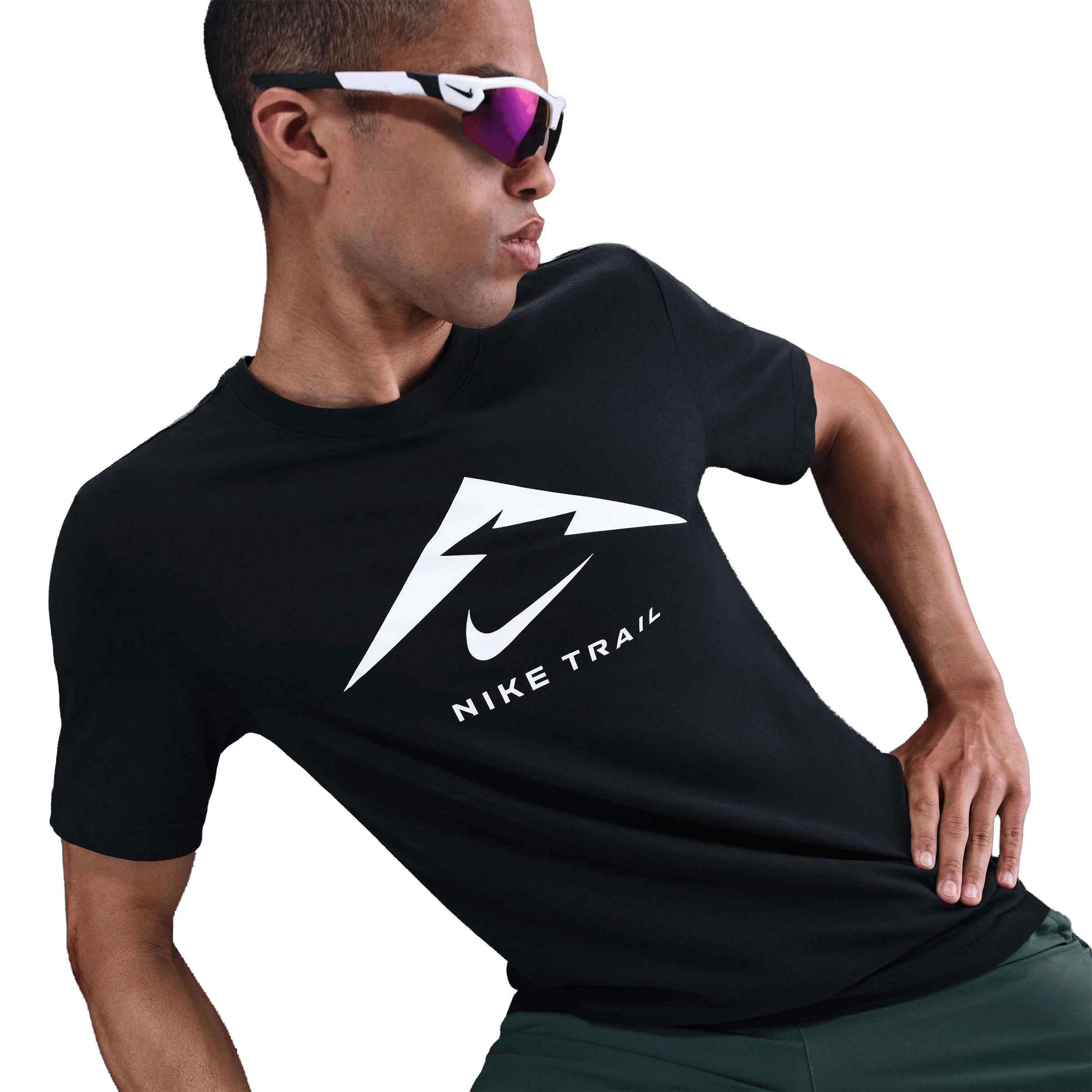 Mens Nike Dri-FIT Trail Running Tee