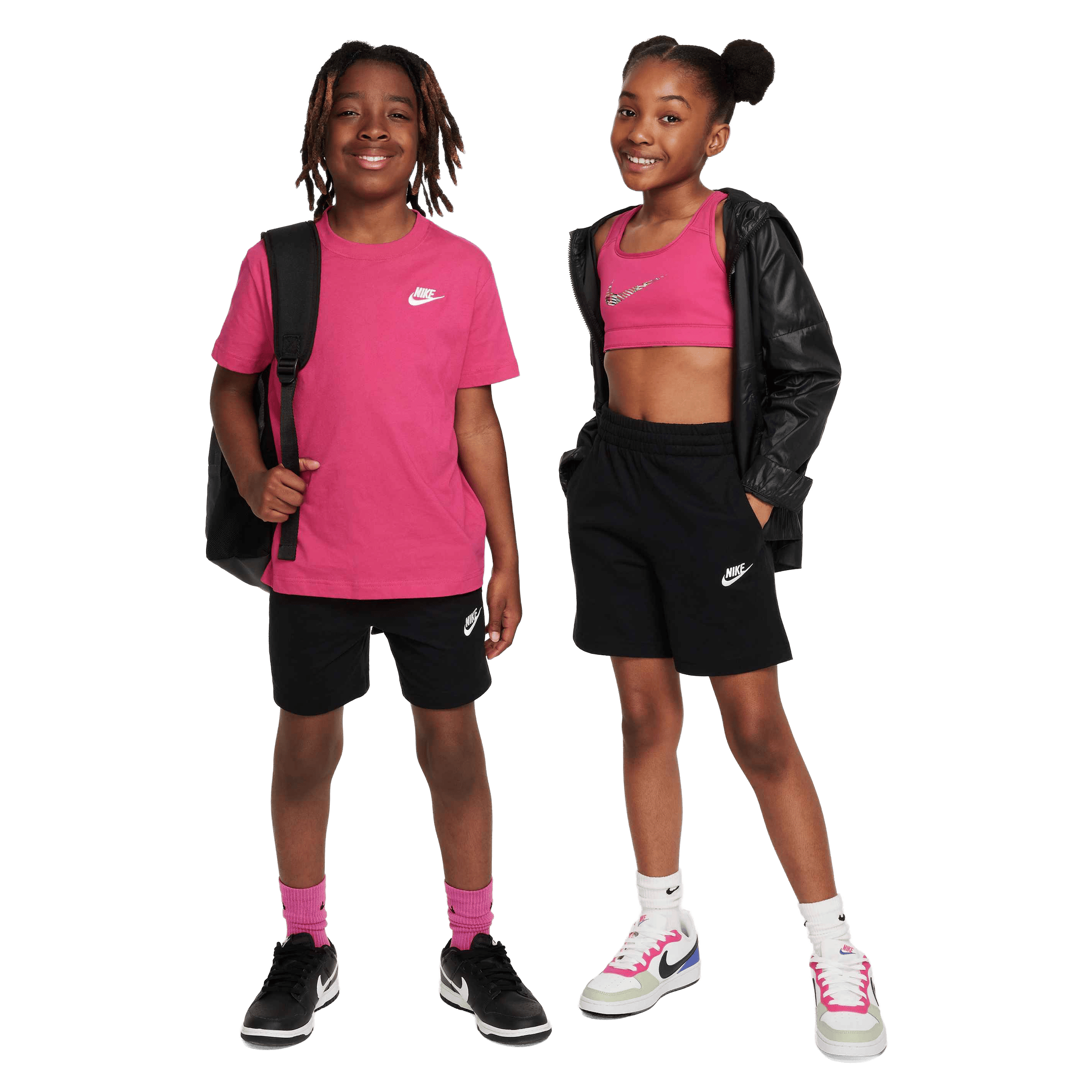 Kids Nike Sportswear Club (6") Knit Shorts