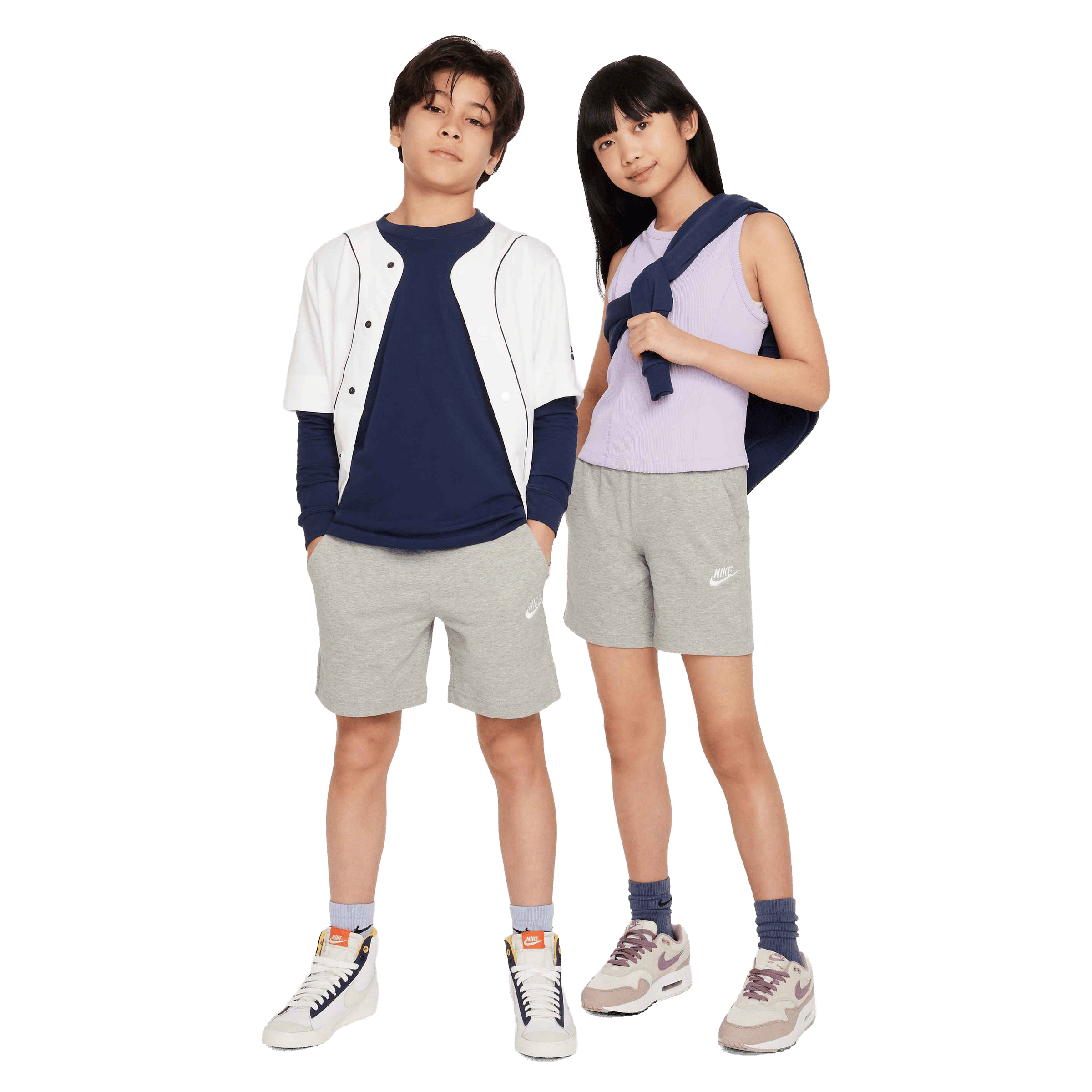 Kids Nike Sportswear Club (6") Knit Shorts