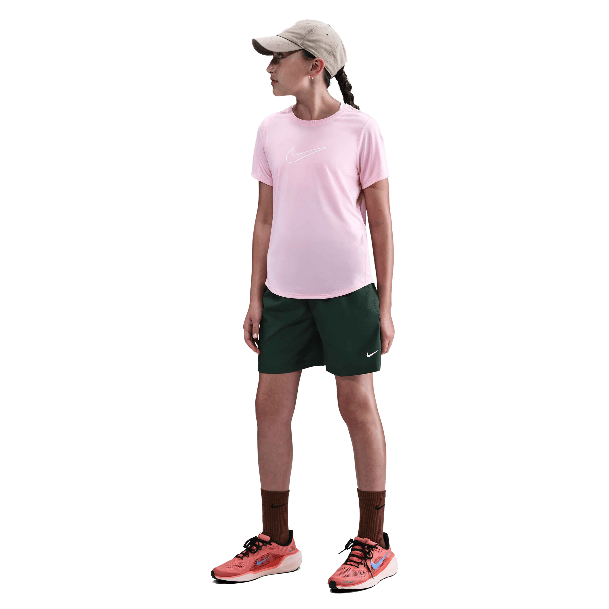Kids Nike One Fitted Dri-FIT Tee