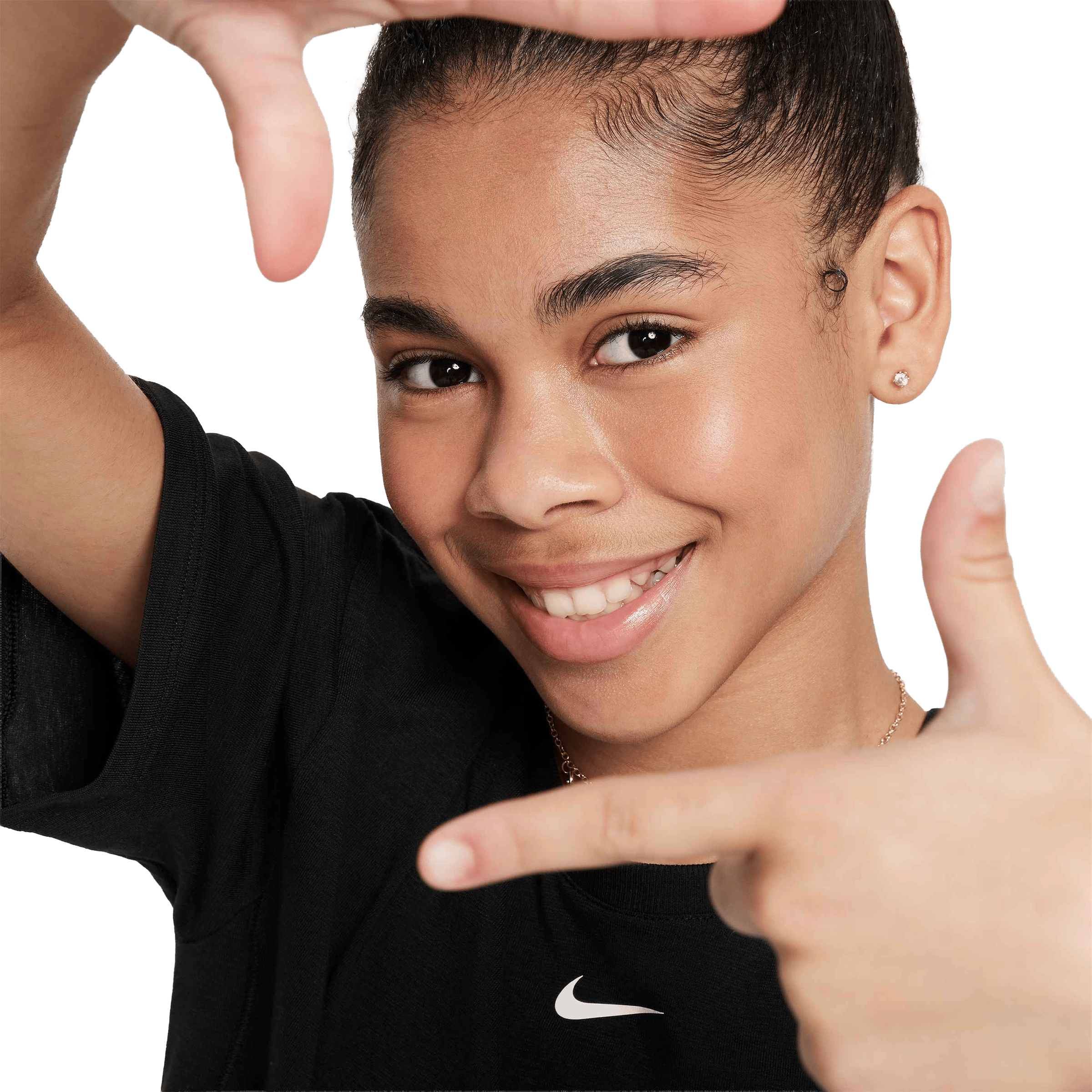 Kids Nike One Fitted Dri-FIT Tee