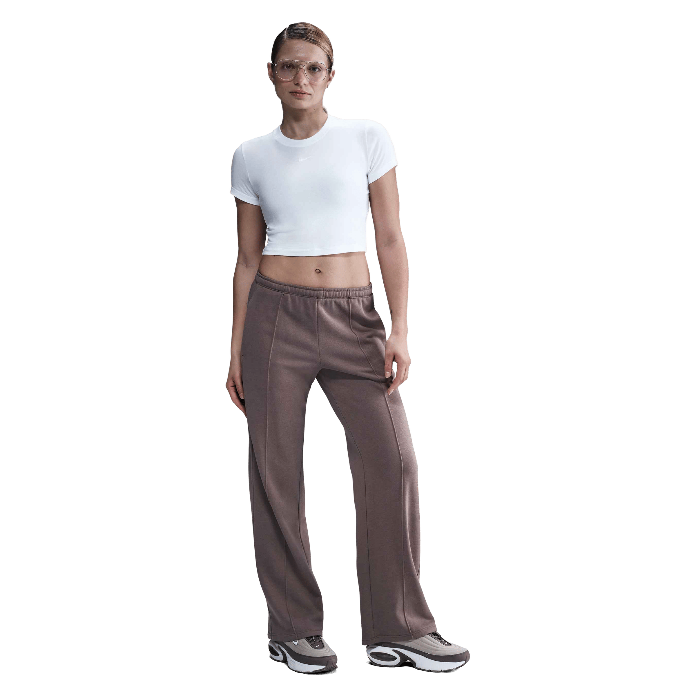 Womens Nike Sportswear Chill Knit Cropped Top