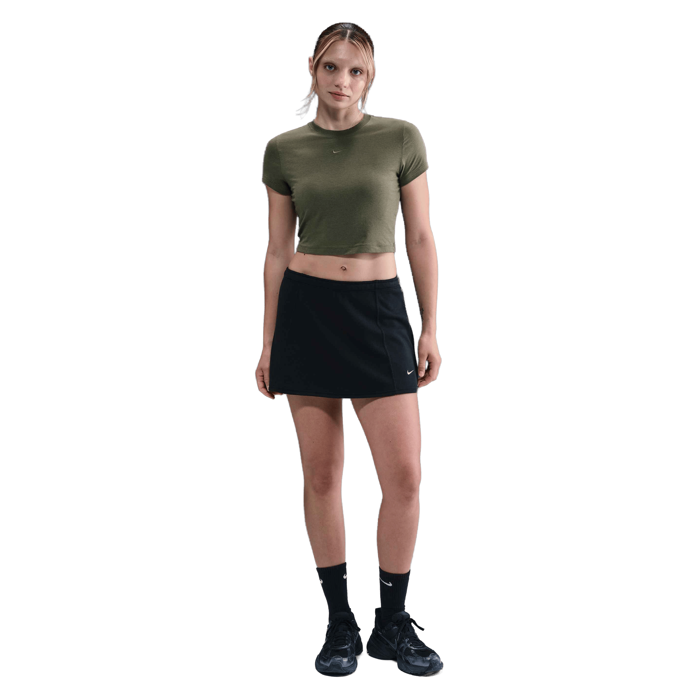 Womens Nike Sportswear Chill Knit Cropped Top