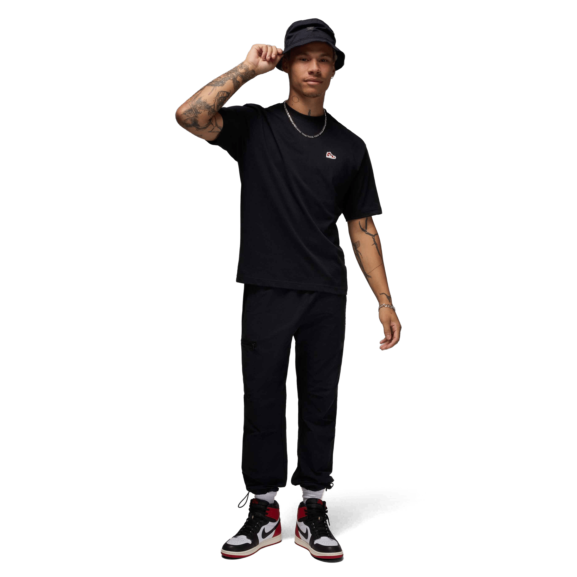 Mens Nike Jordan Sneaker Patch Tee
