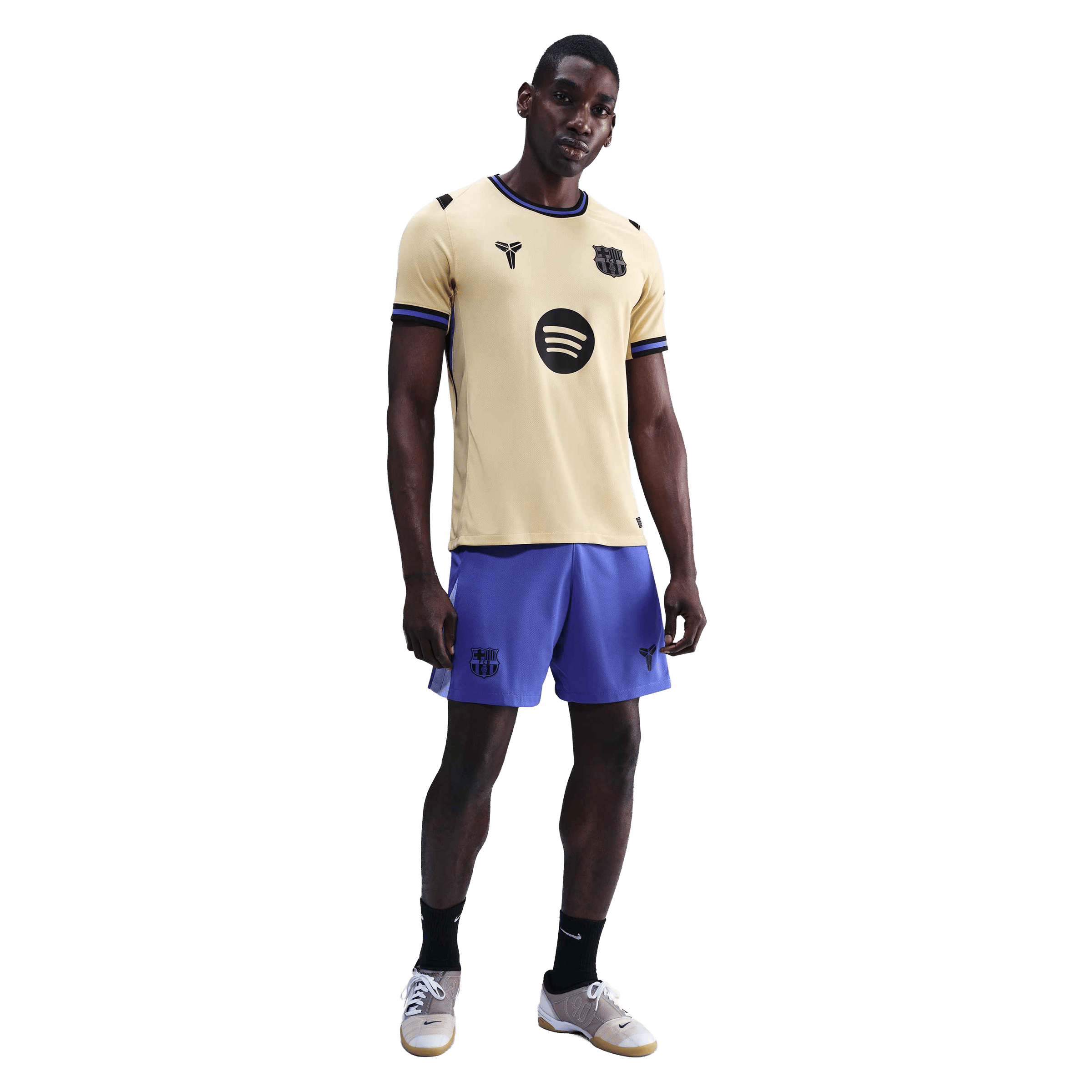 Mens Nike FC Barcelona Stadium Away Kobe Replica Football Jersey