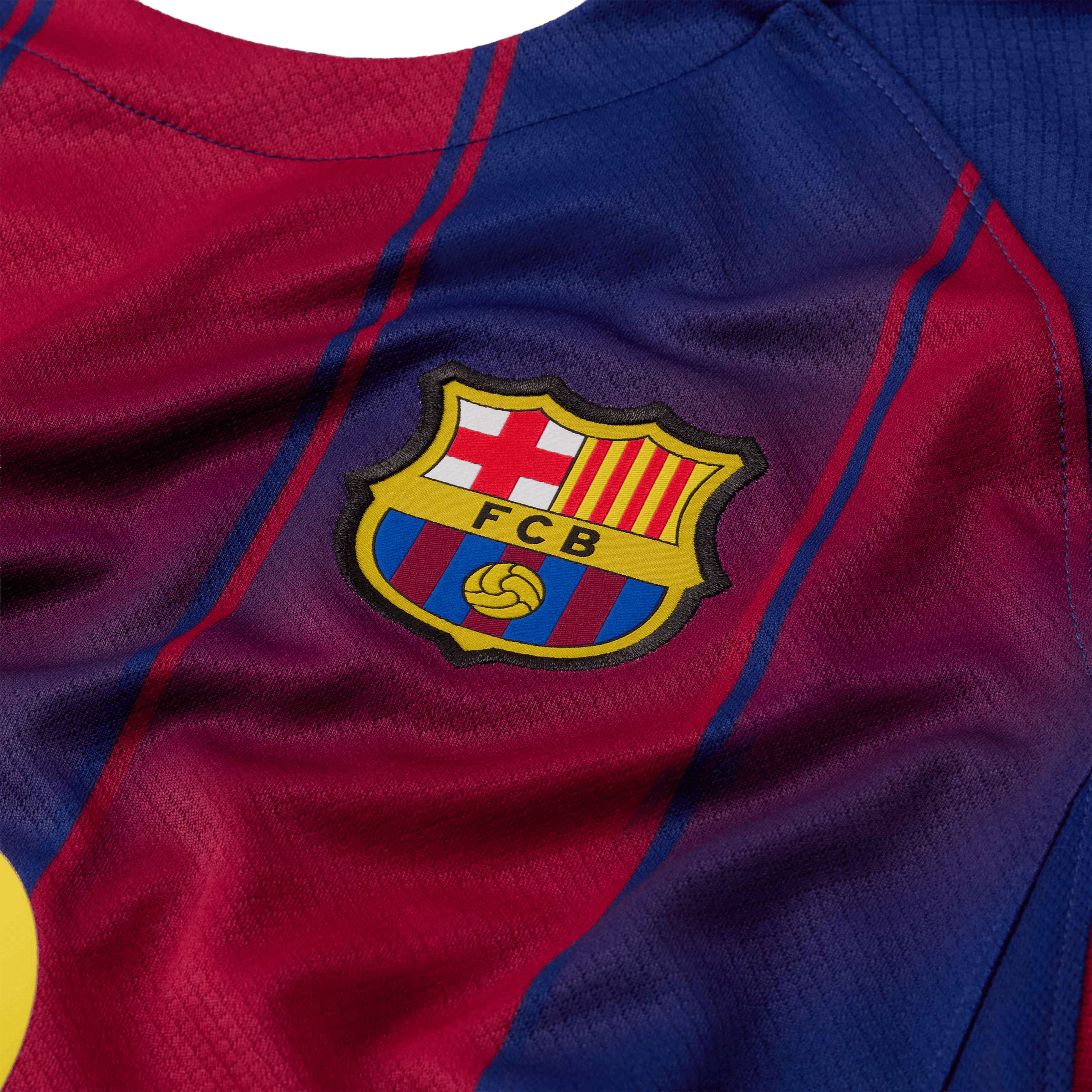 Kids Nike FC Barcelona 25/26 (Older Kids) Stadium Home Replica Football Jersey
