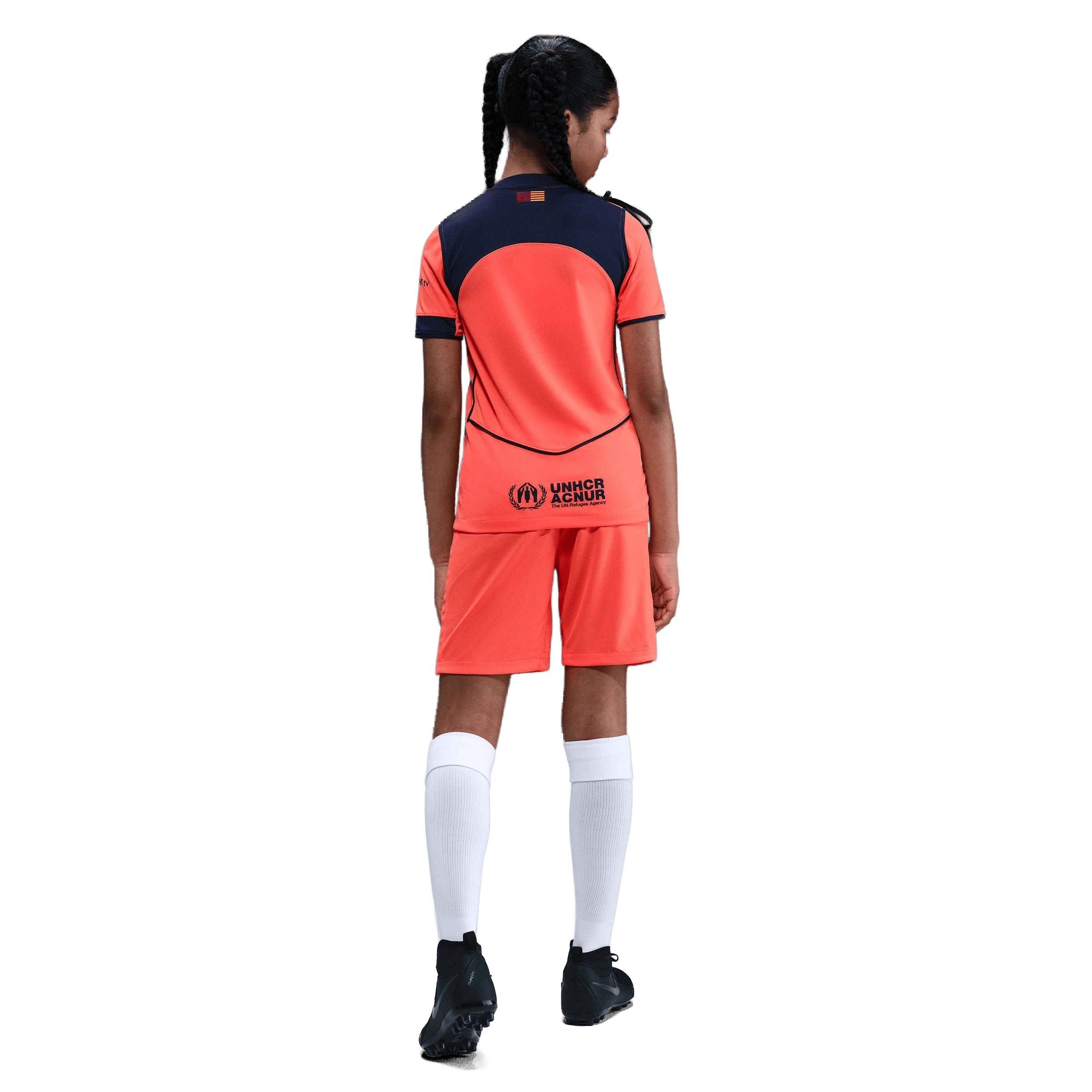 Kids Nike FC Barcelona 25/26 Stadium Third Total 90 Replica Football Jersey