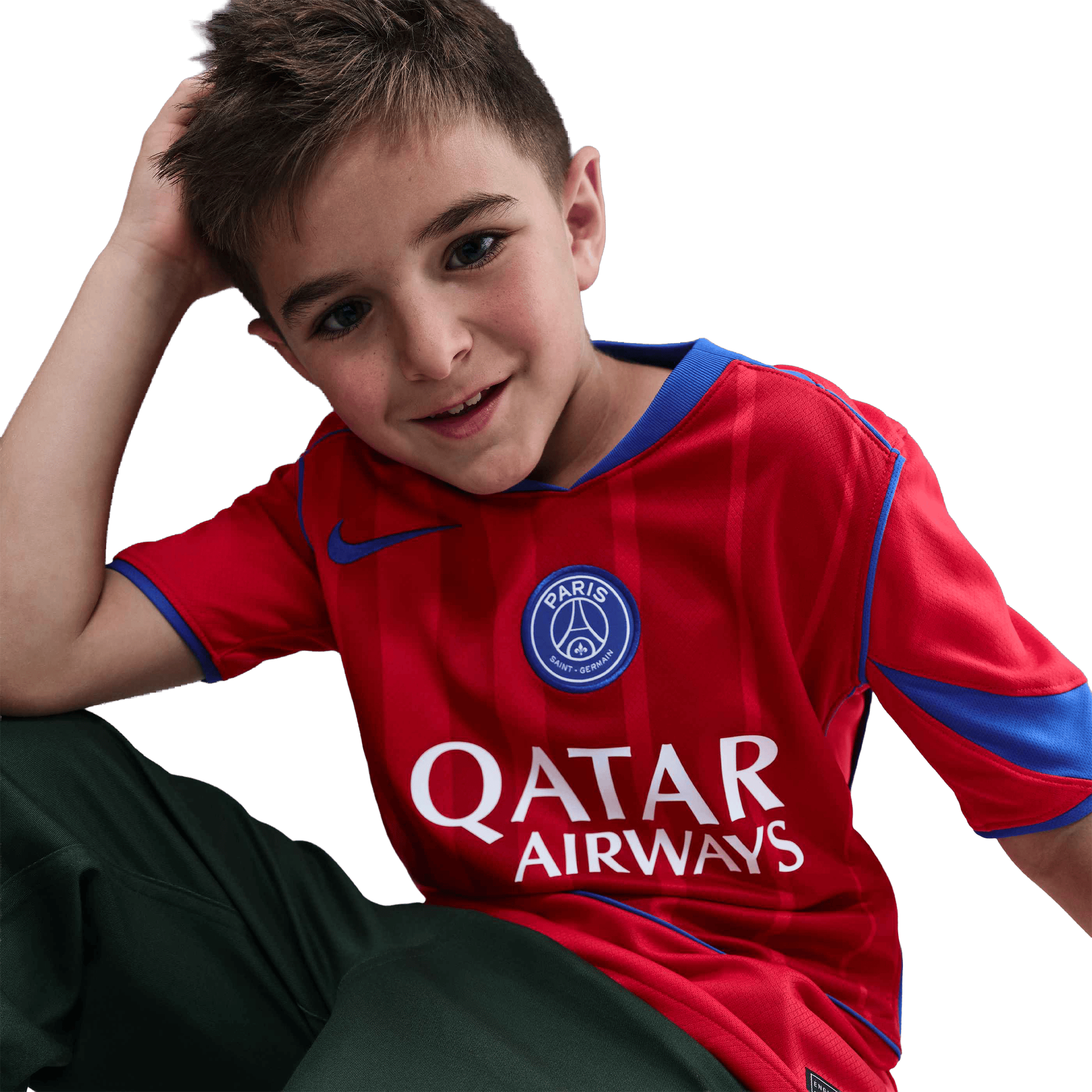 Kids Nike Paris Saint-Germain 25/26 (Older Kids) Stadium Third Total 90 Replica Football Jersey