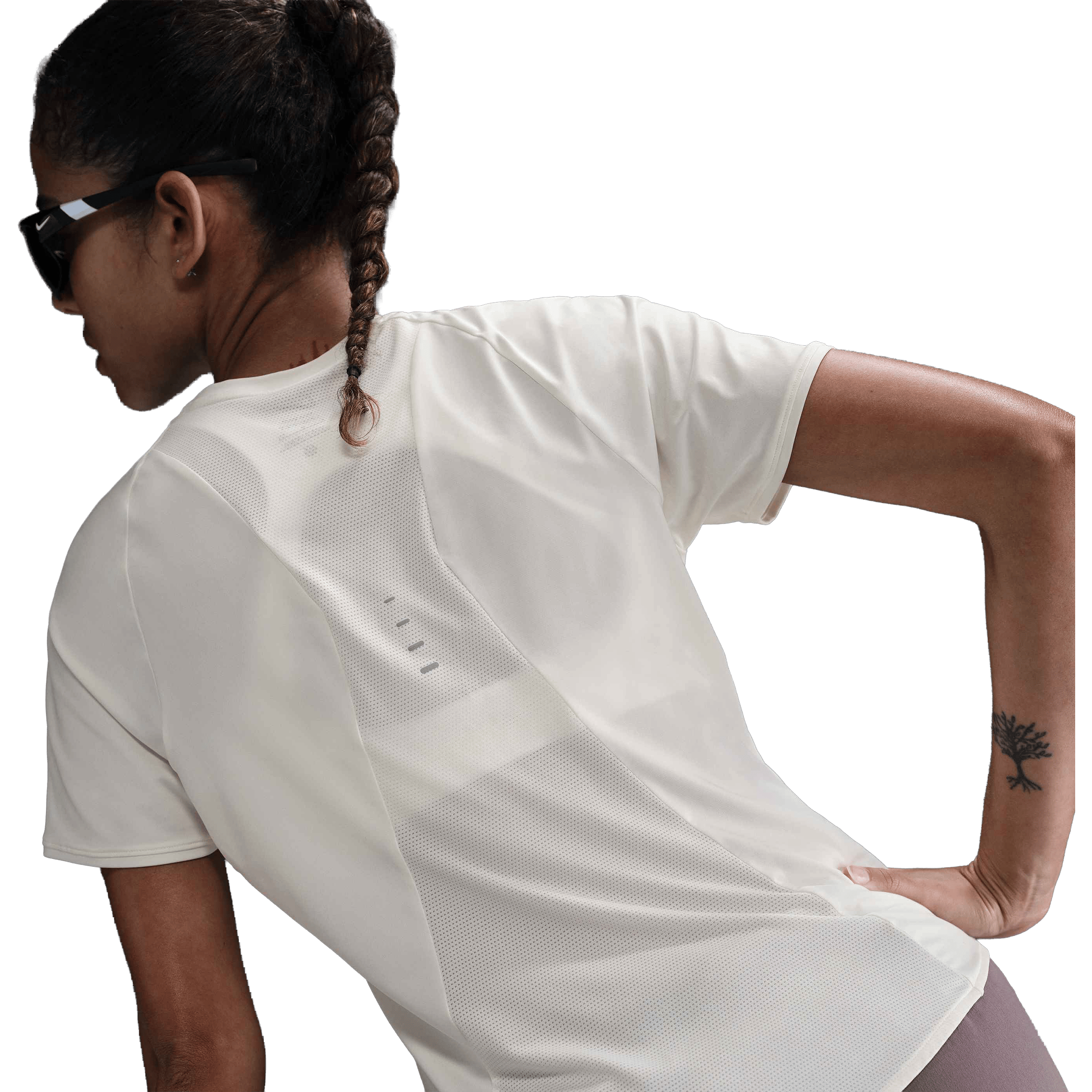 Womens Nike Swift Dri-FIT Short-Sleeve Running Tee