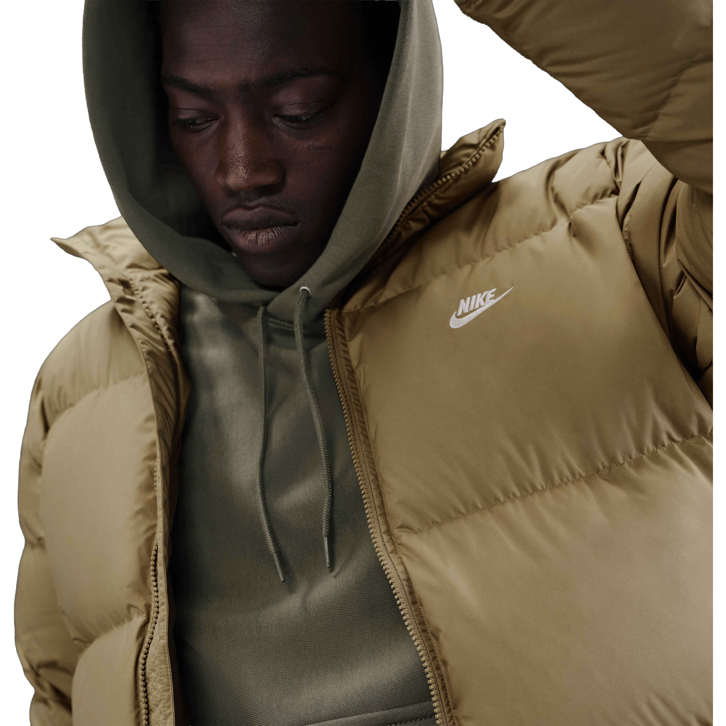 Mens Nike Sportswear Club Therma-FIT Down Puffer Jacket