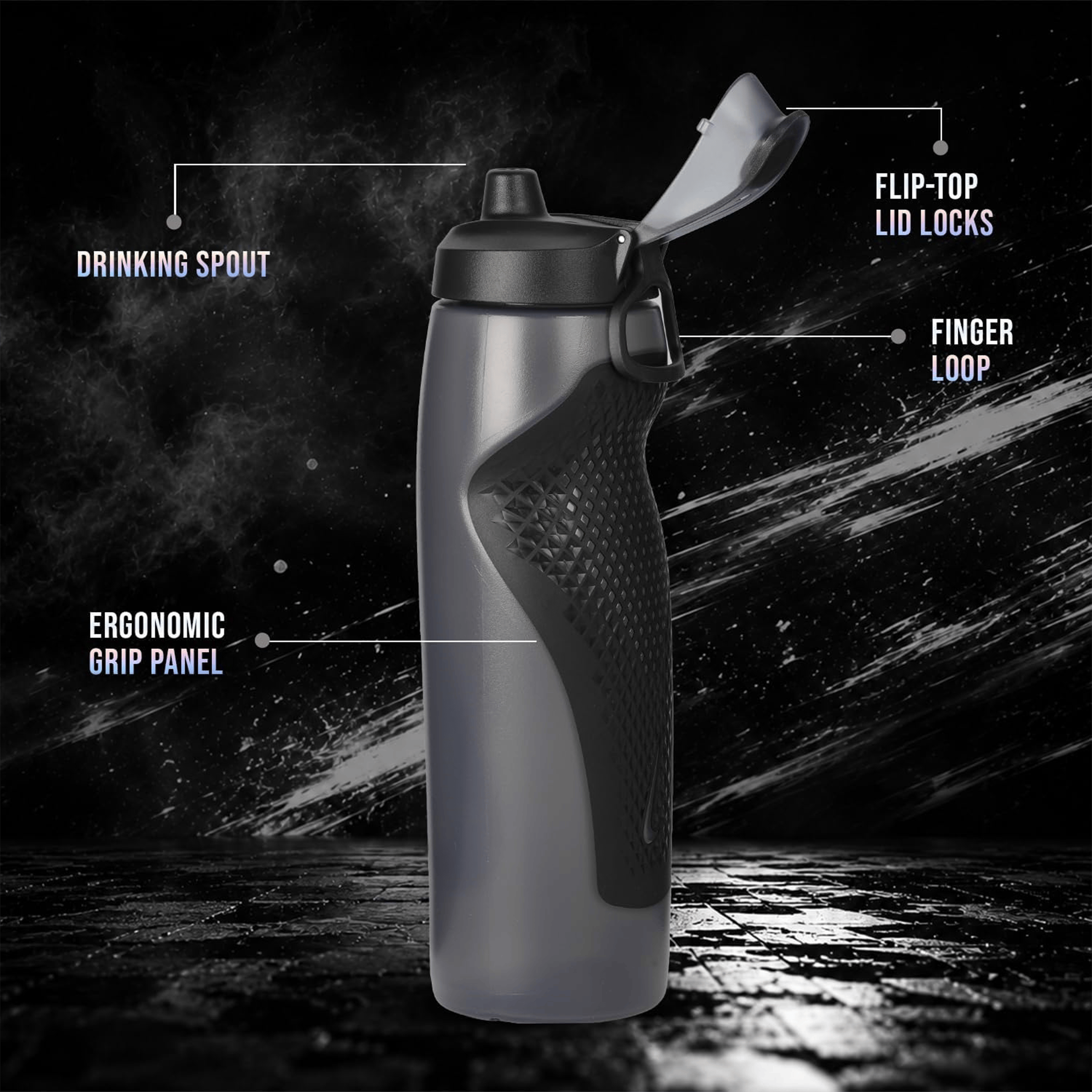 Nike (950ml) Refuel Squeezable Water Bottle