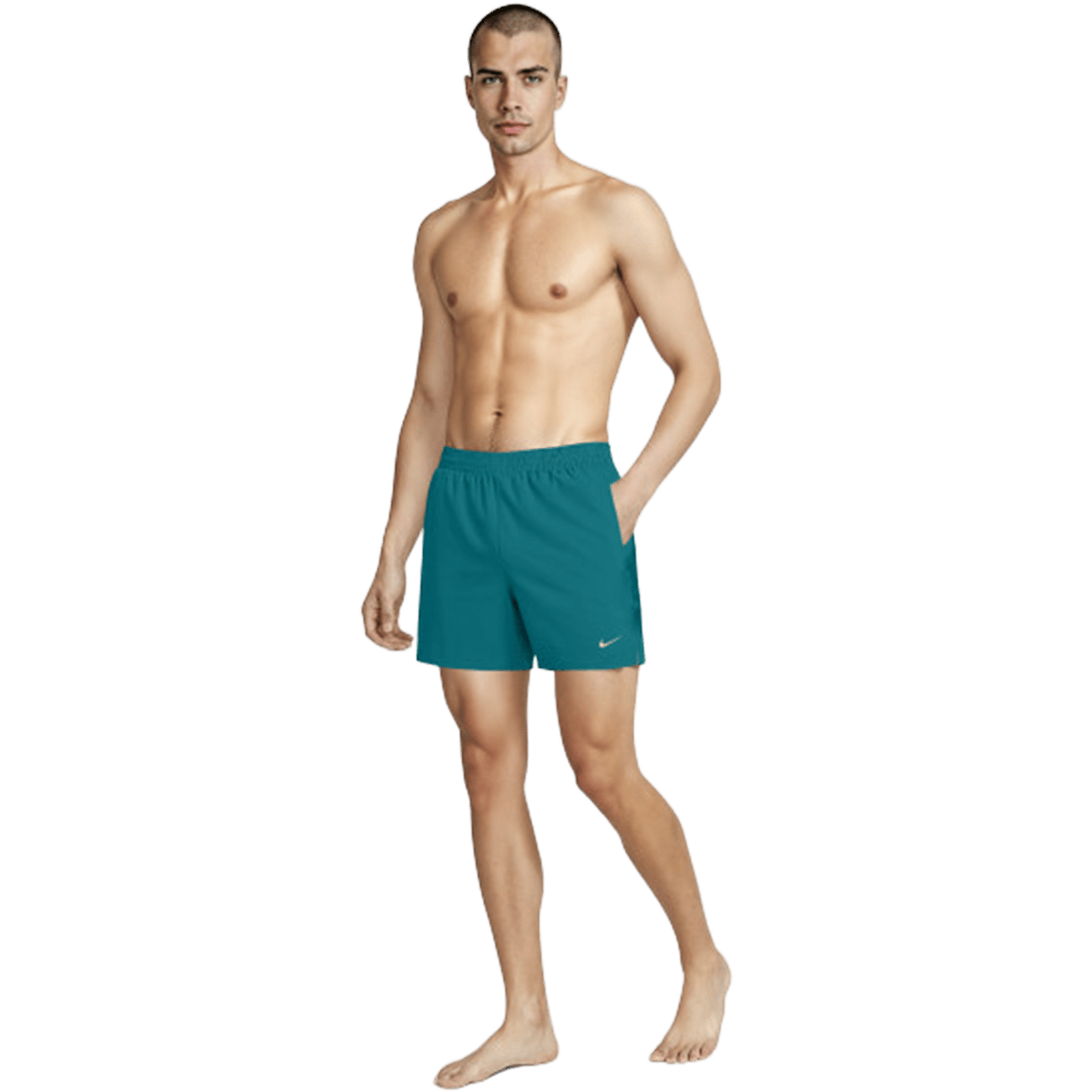Mens Nike Breaker Essential (5") Brief-Lined Volley Shorts