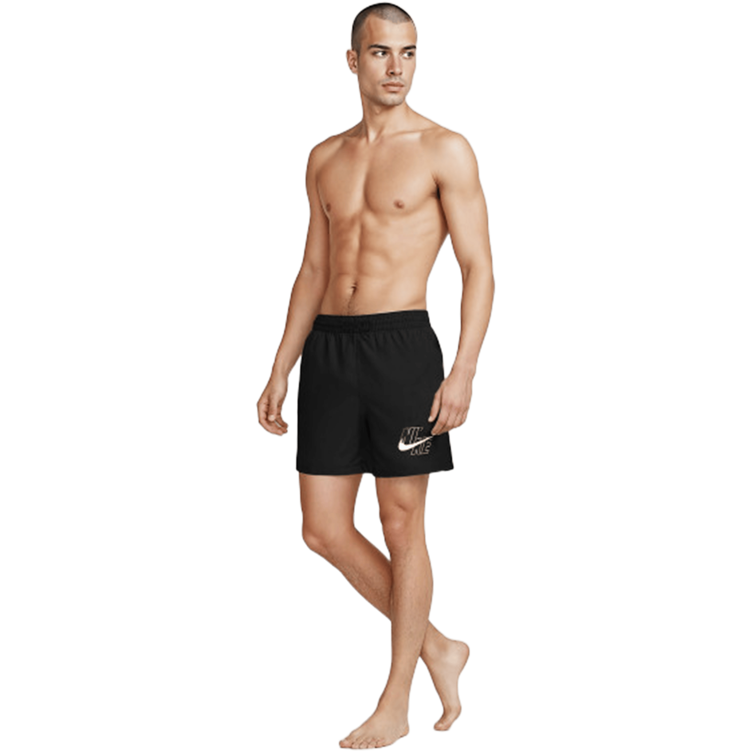 Mens Nike Breaker Logo (5") Brief-Lined Volley Shorts