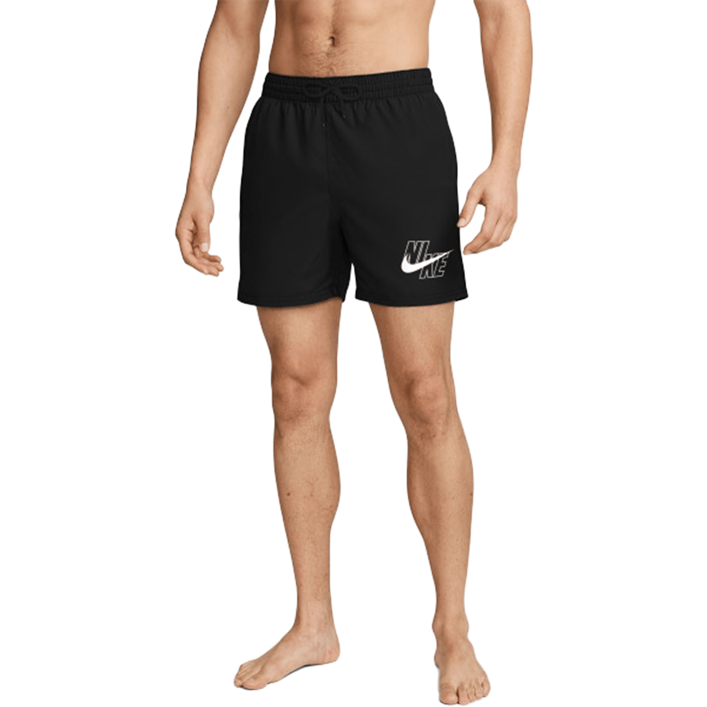 Mens Nike Breaker Logo (5") Brief-Lined Volley Shorts