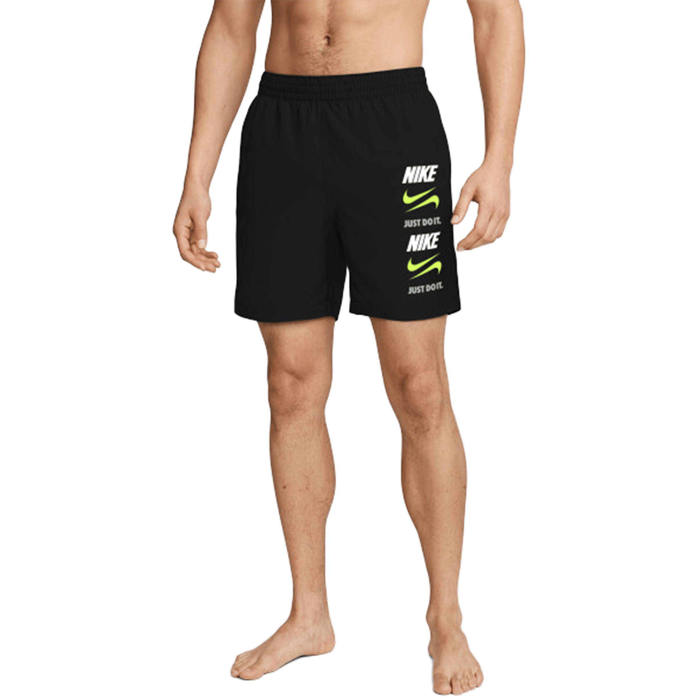 Mens Nike Breaker Stacked (7") Brief-Lined Volley Shorts