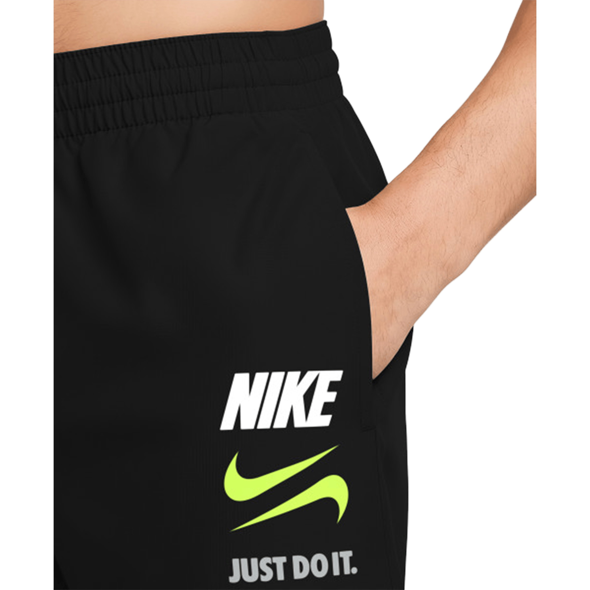 Mens Nike Breaker Stacked (7") Brief-Lined Volley Shorts