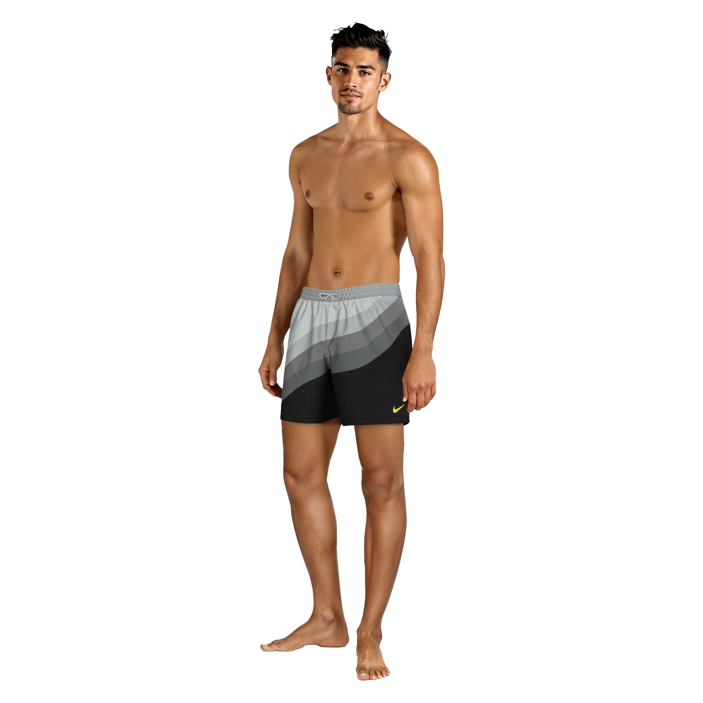 Mens Nike Air Max Colour Block (7") Volley Swim Shorts