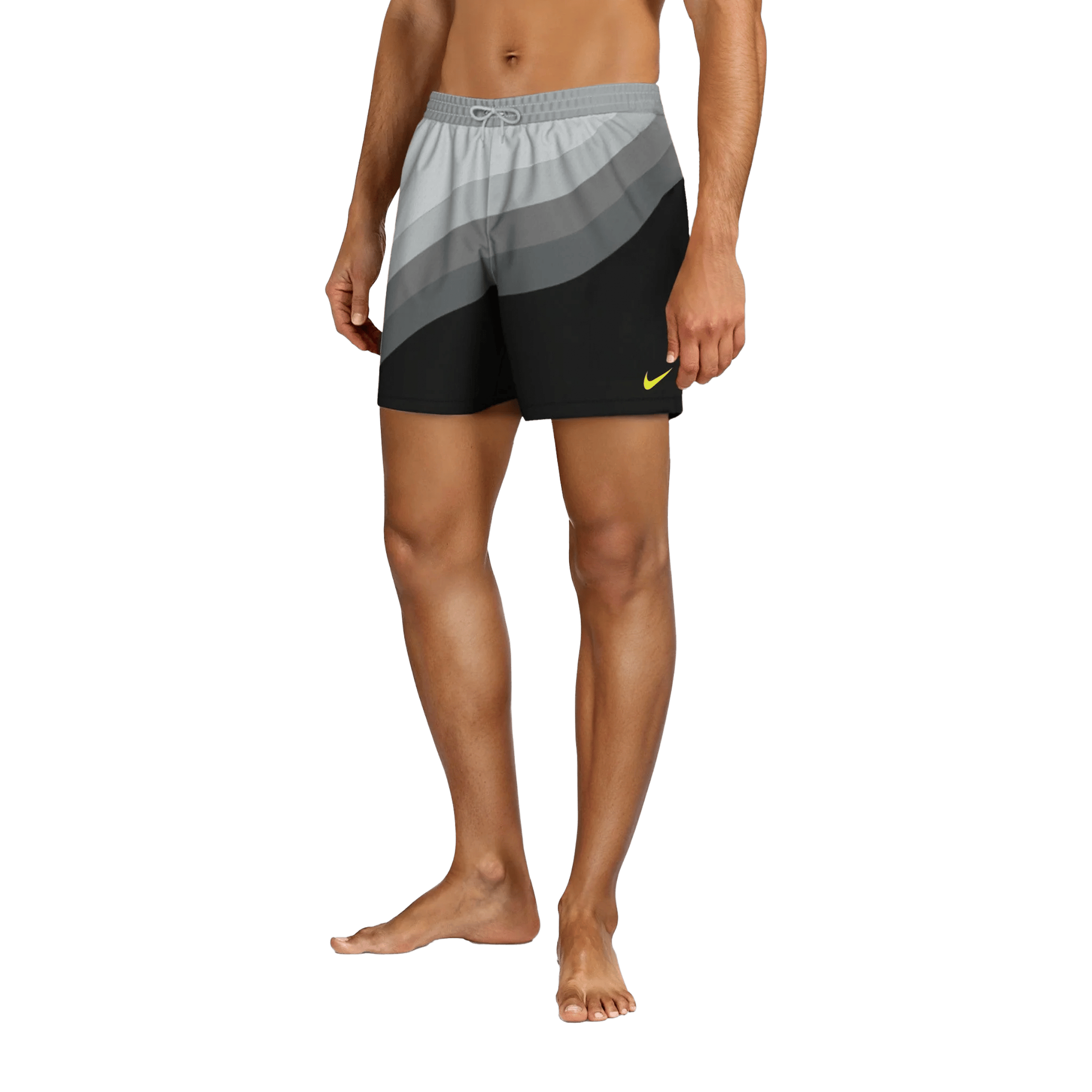 Mens Nike Air Max Colour Block (7") Volley Swim Shorts
