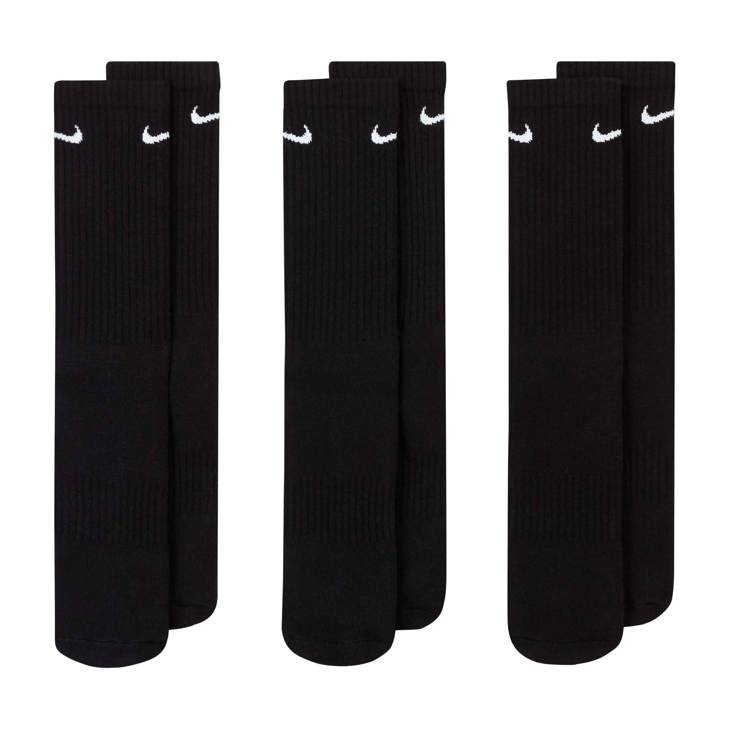 Mens Nike Everyday Cushioned (3pk) Crew Socks