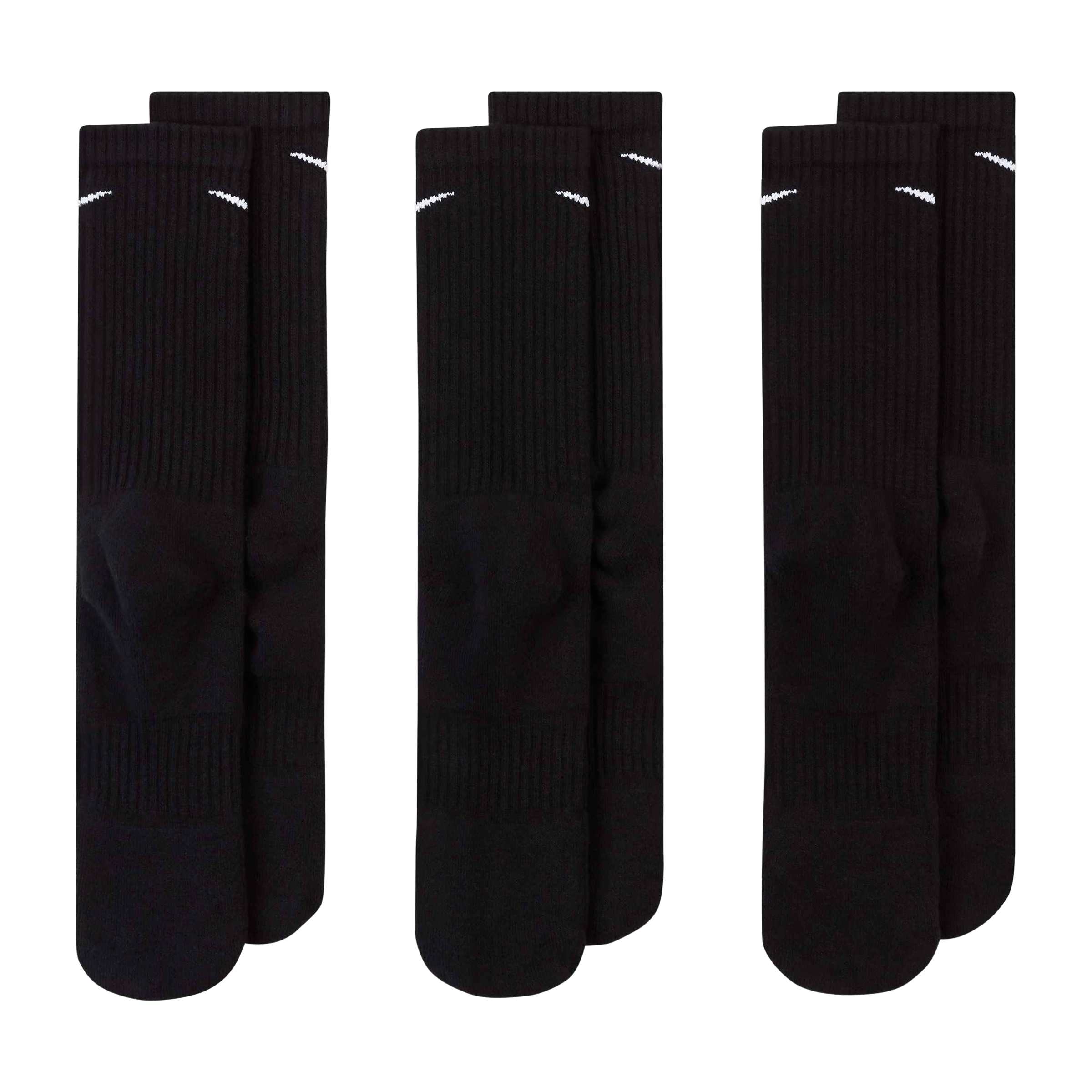 Mens Nike Everyday Cushioned (3pk) Crew Socks