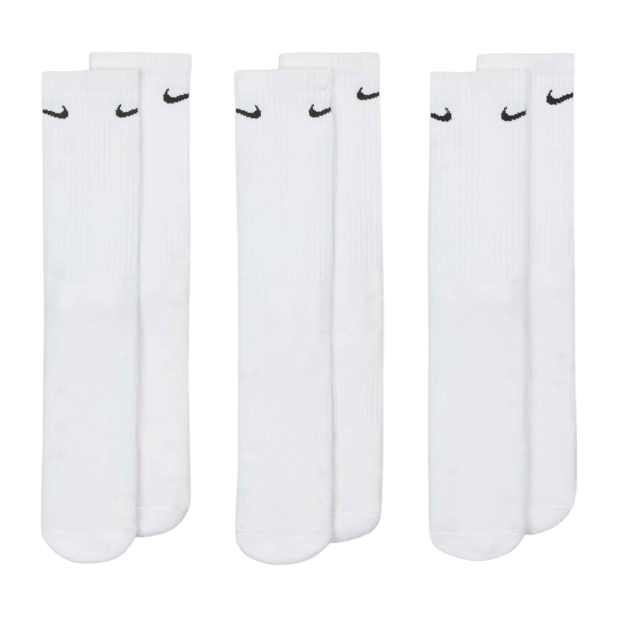 Mens Nike Everyday Cushioned (3pk) Crew Socks