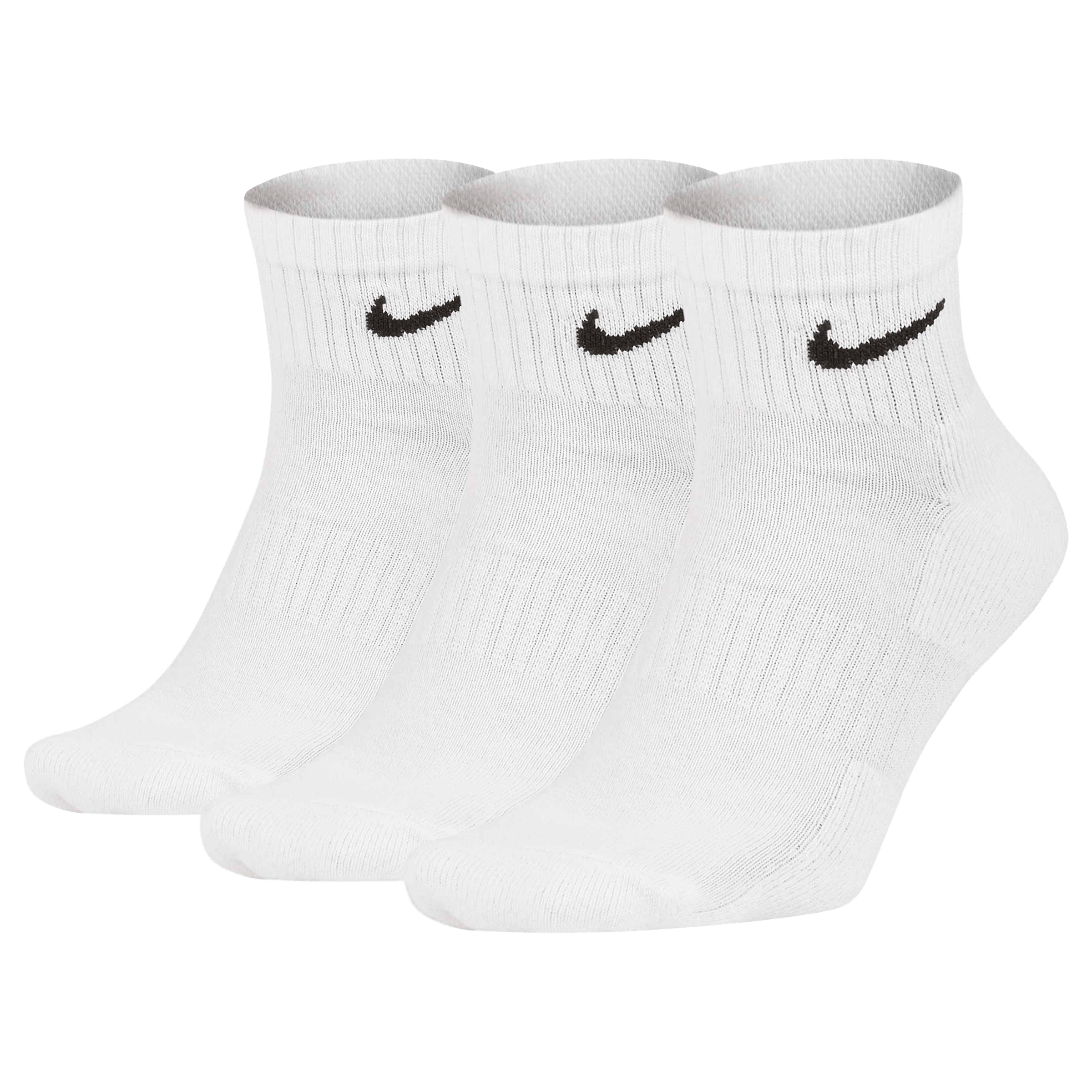 Kids Nike Everyday Cushioned Training (3pk) Ankle Socks
