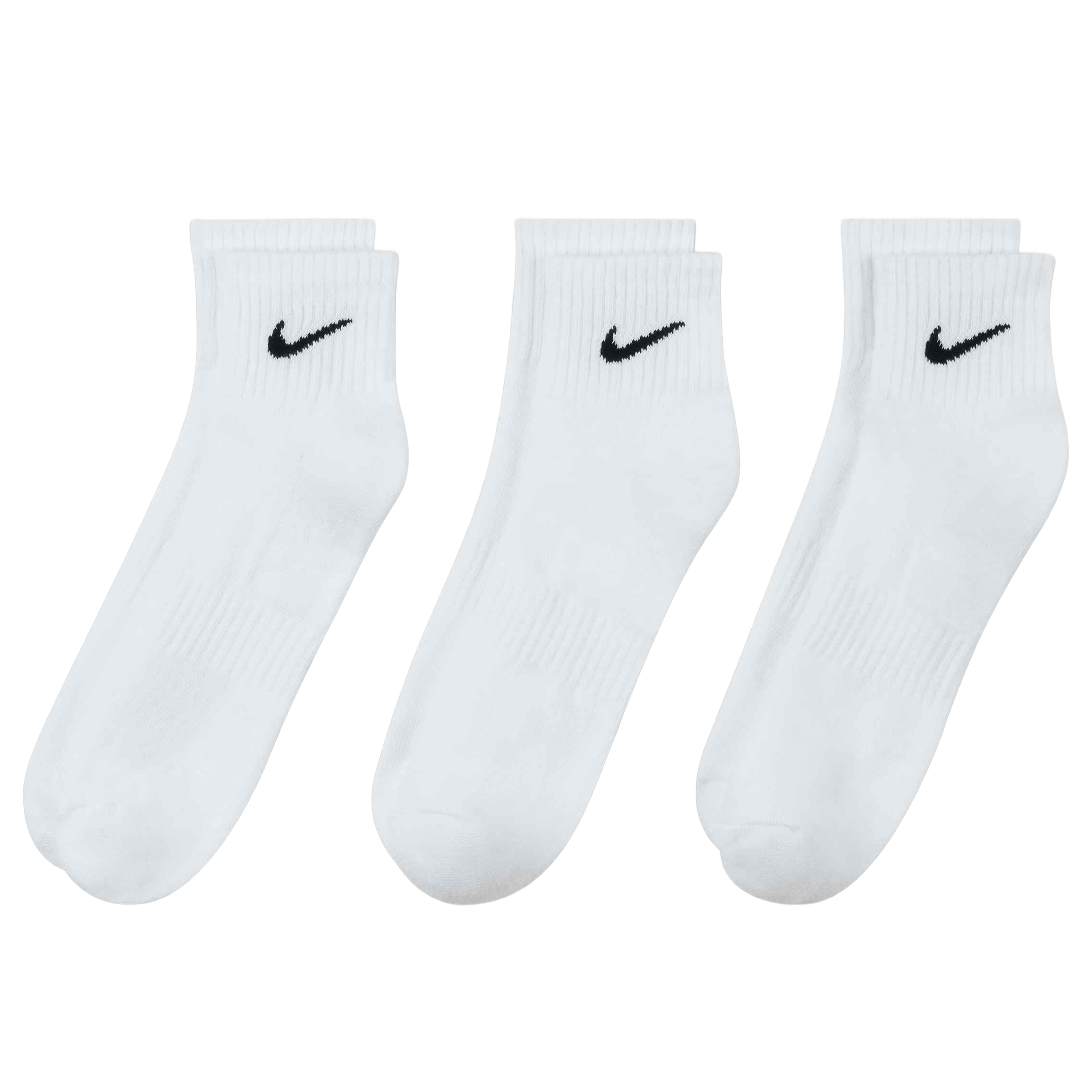 Kids Nike Everyday Cushioned Training (3pk) Ankle Socks