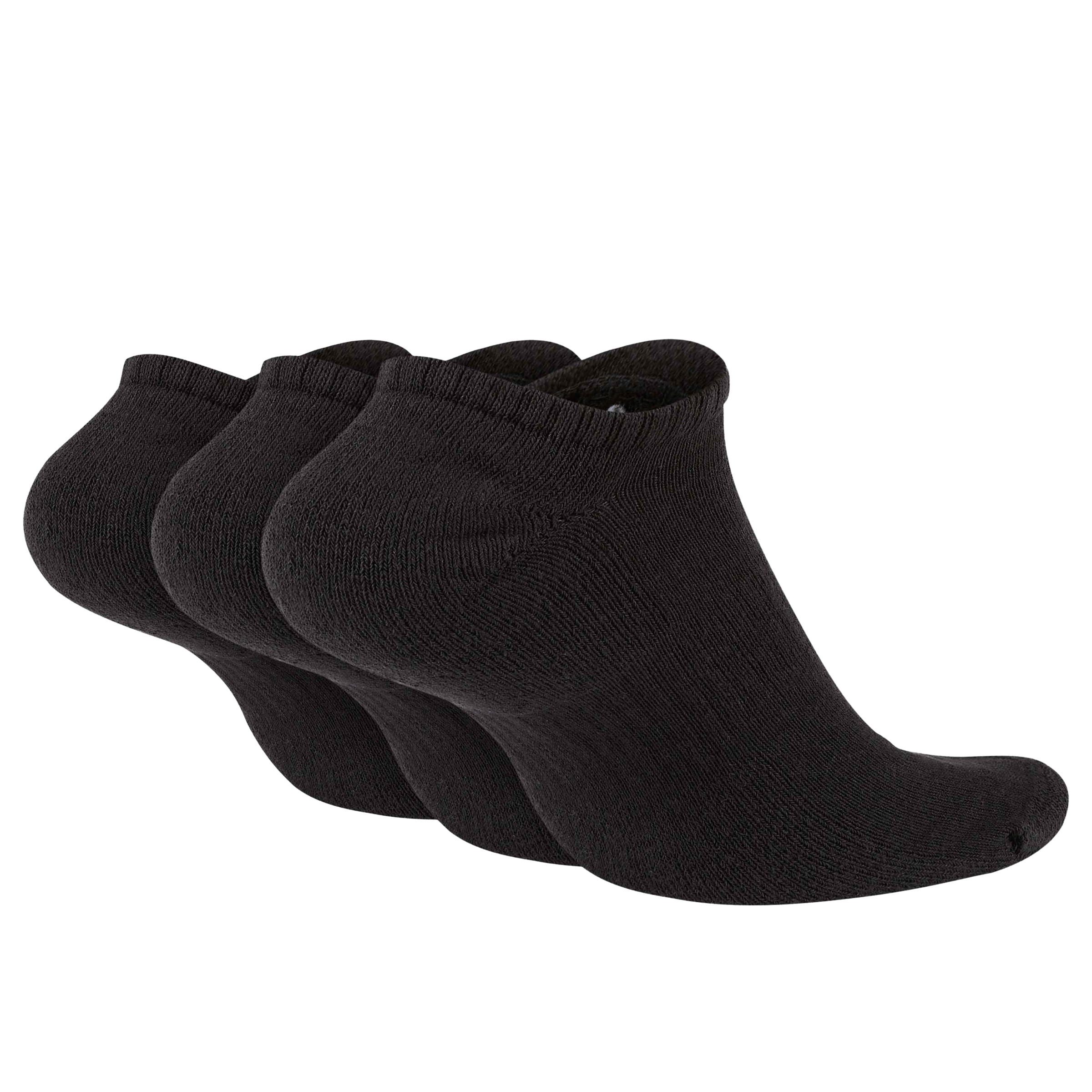 Unisex Nike Everyday Cushioned (3pk) Invisible Socks