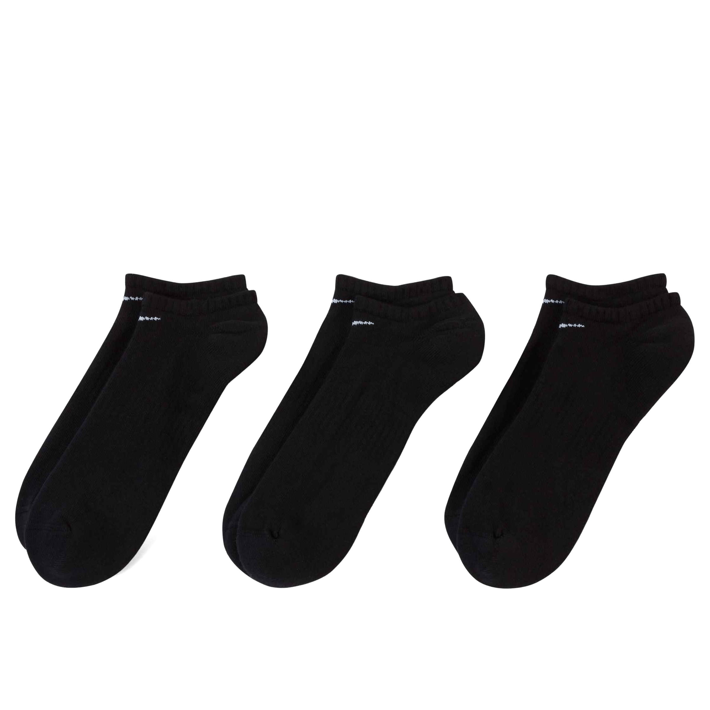 Unisex Nike Everyday Cushioned (3pk) Invisible Socks