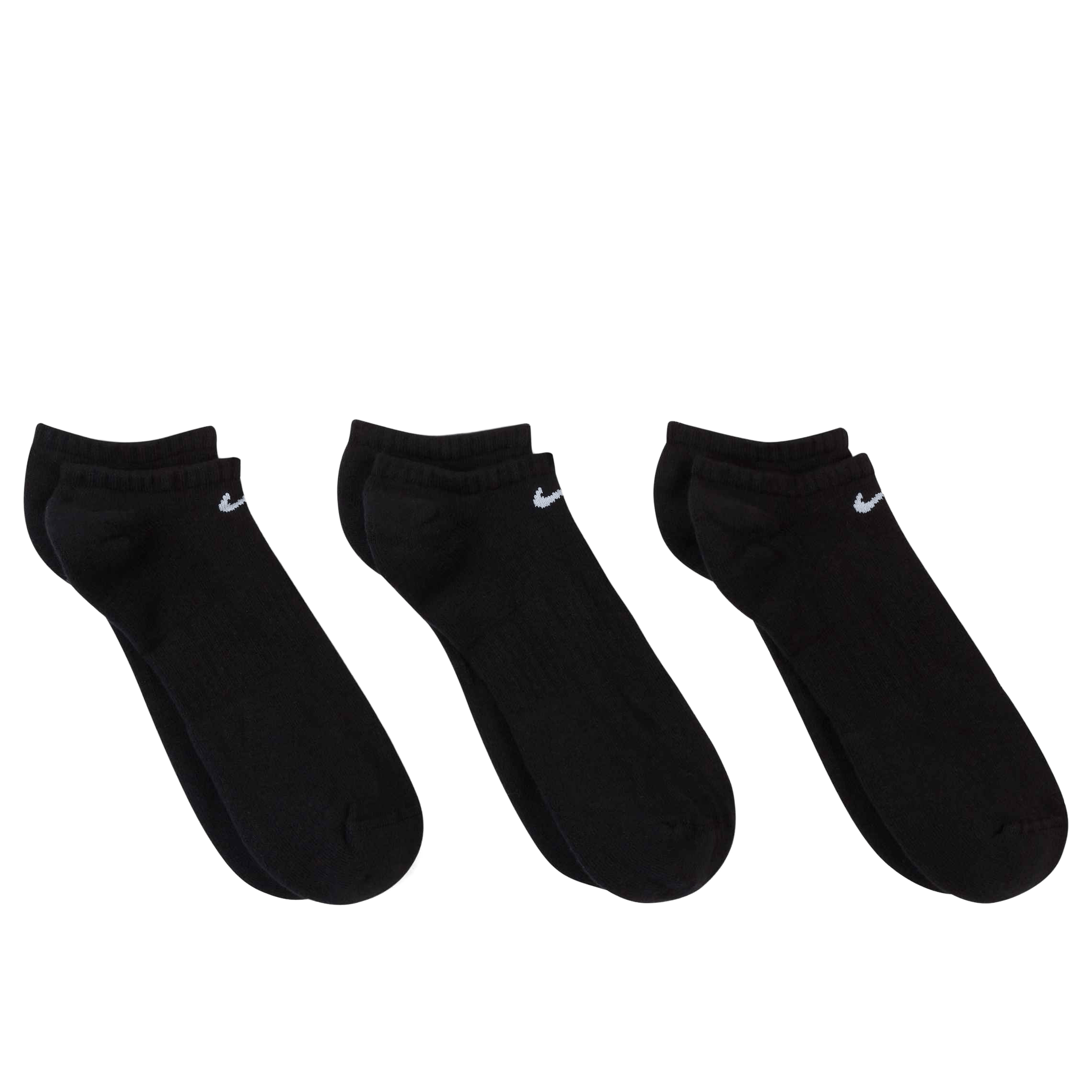 Unisex Nike Everyday Cushioned (3pk) Invisible Socks