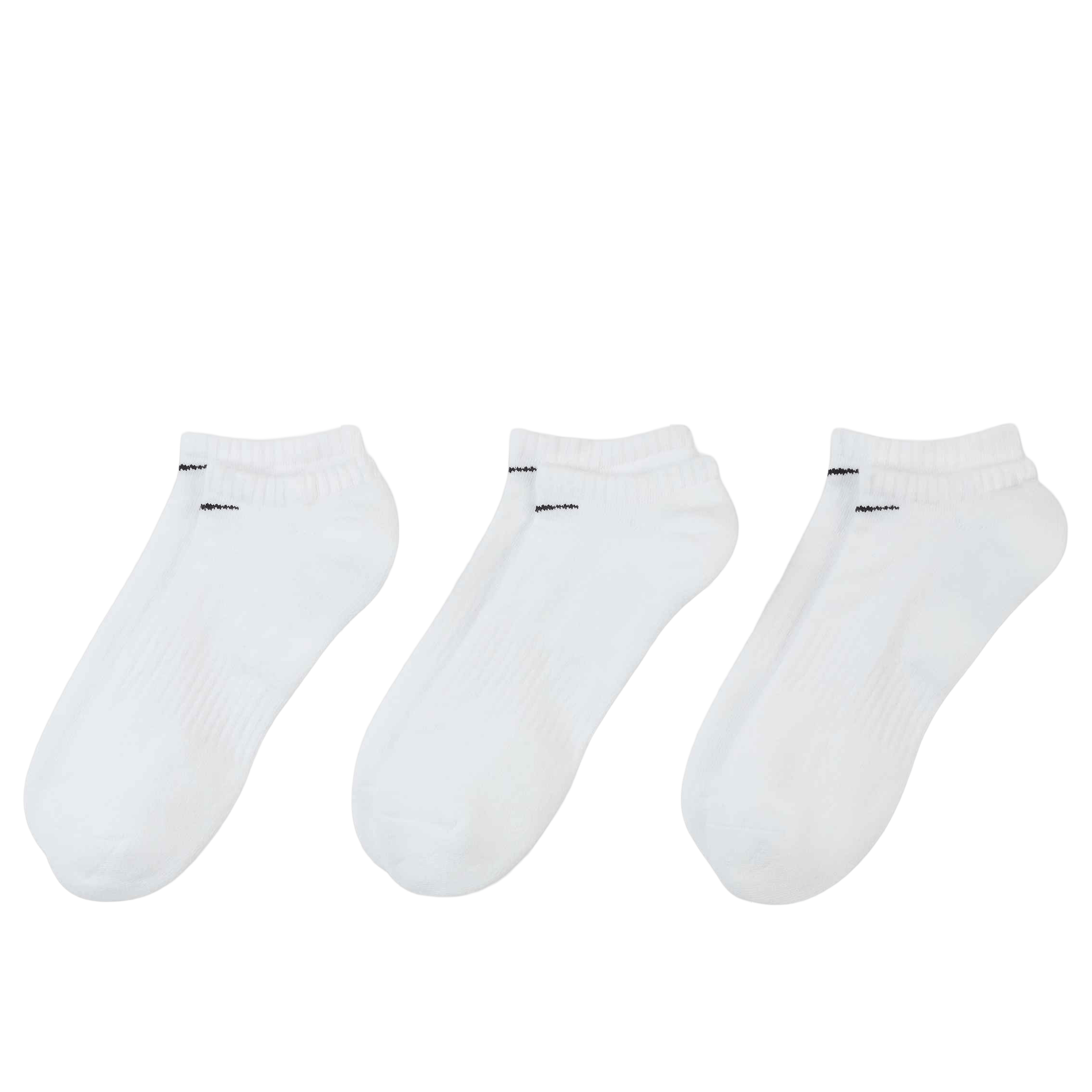 Unisex Nike Everyday Cushioned (3pk) Invisible Socks