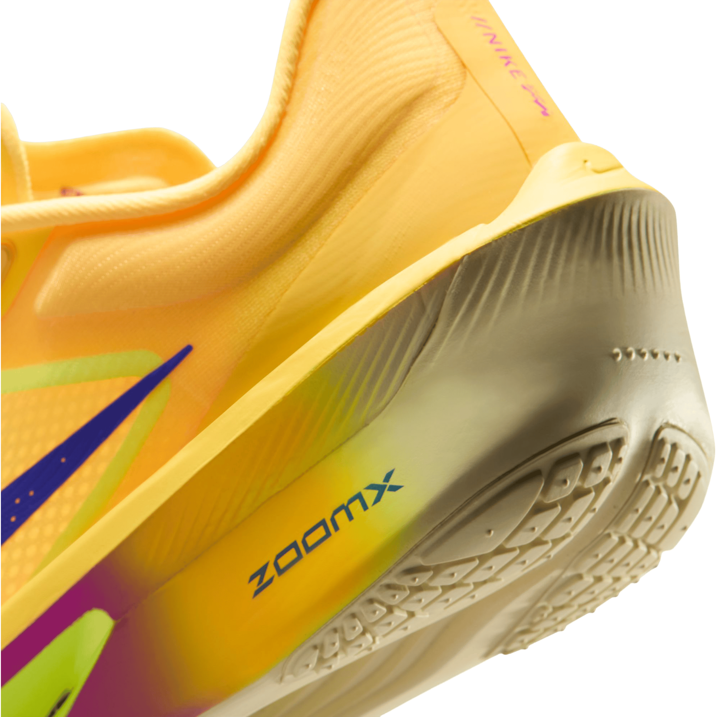 Nike Mens Zoom Fly 6 Running Shoes Citron Pulse/Indigo Burst-Volt