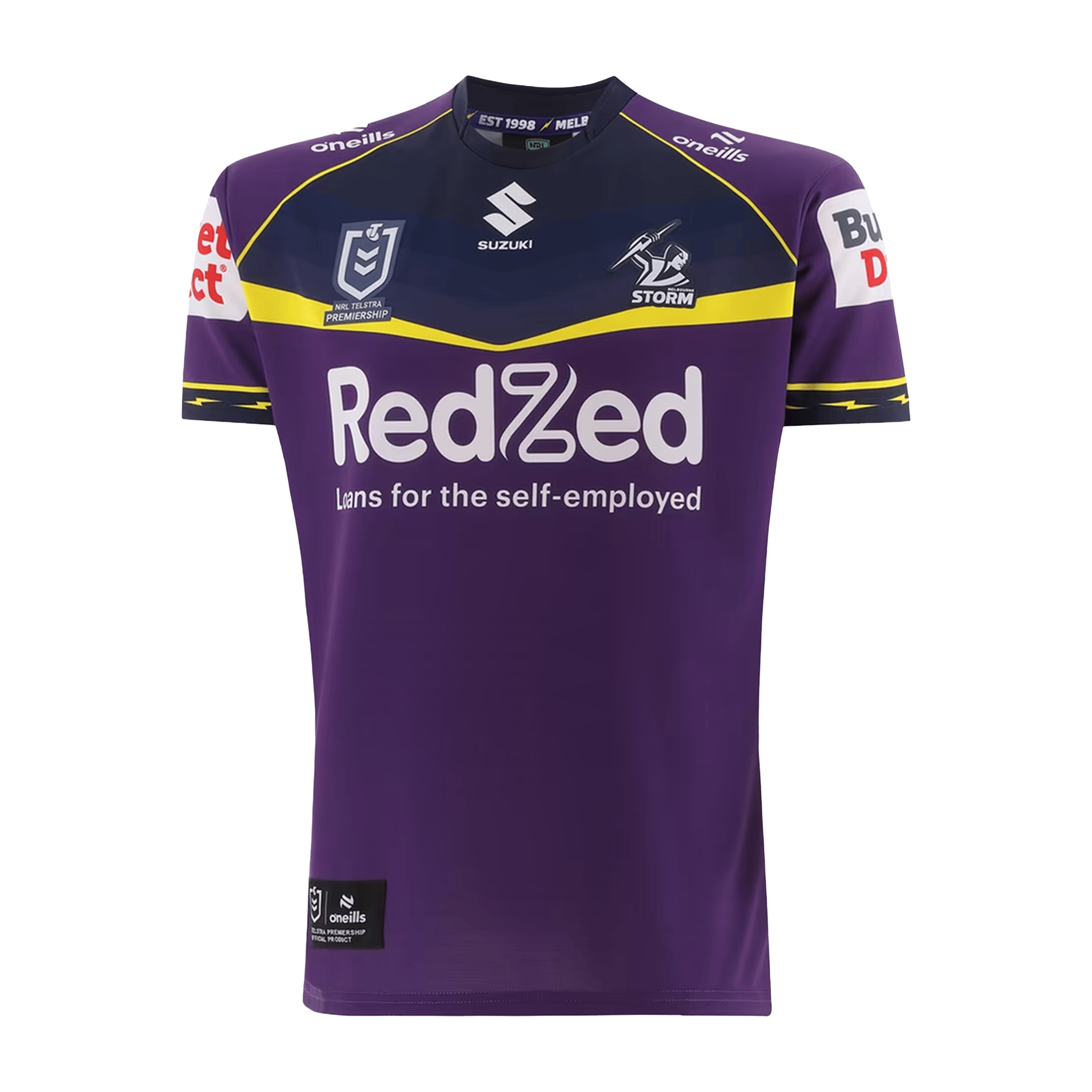 Mens O'Neills NRL Melbourne Storm 2026 Replica Home Jersey