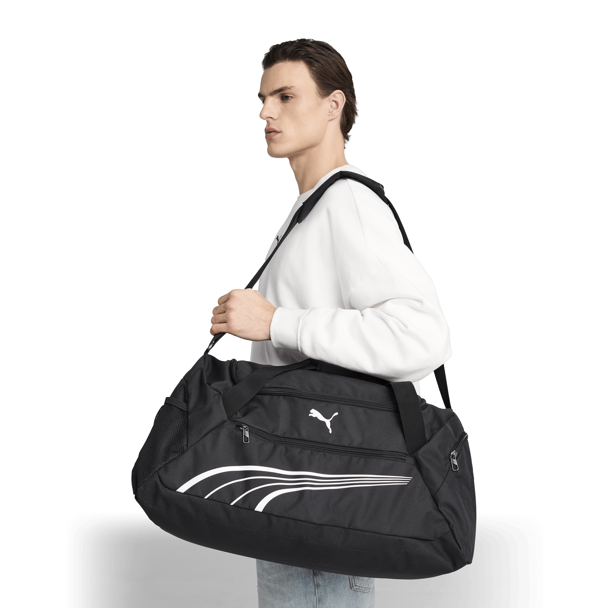 Puma Fundamental Medium Sports Duffle (49L) Bag