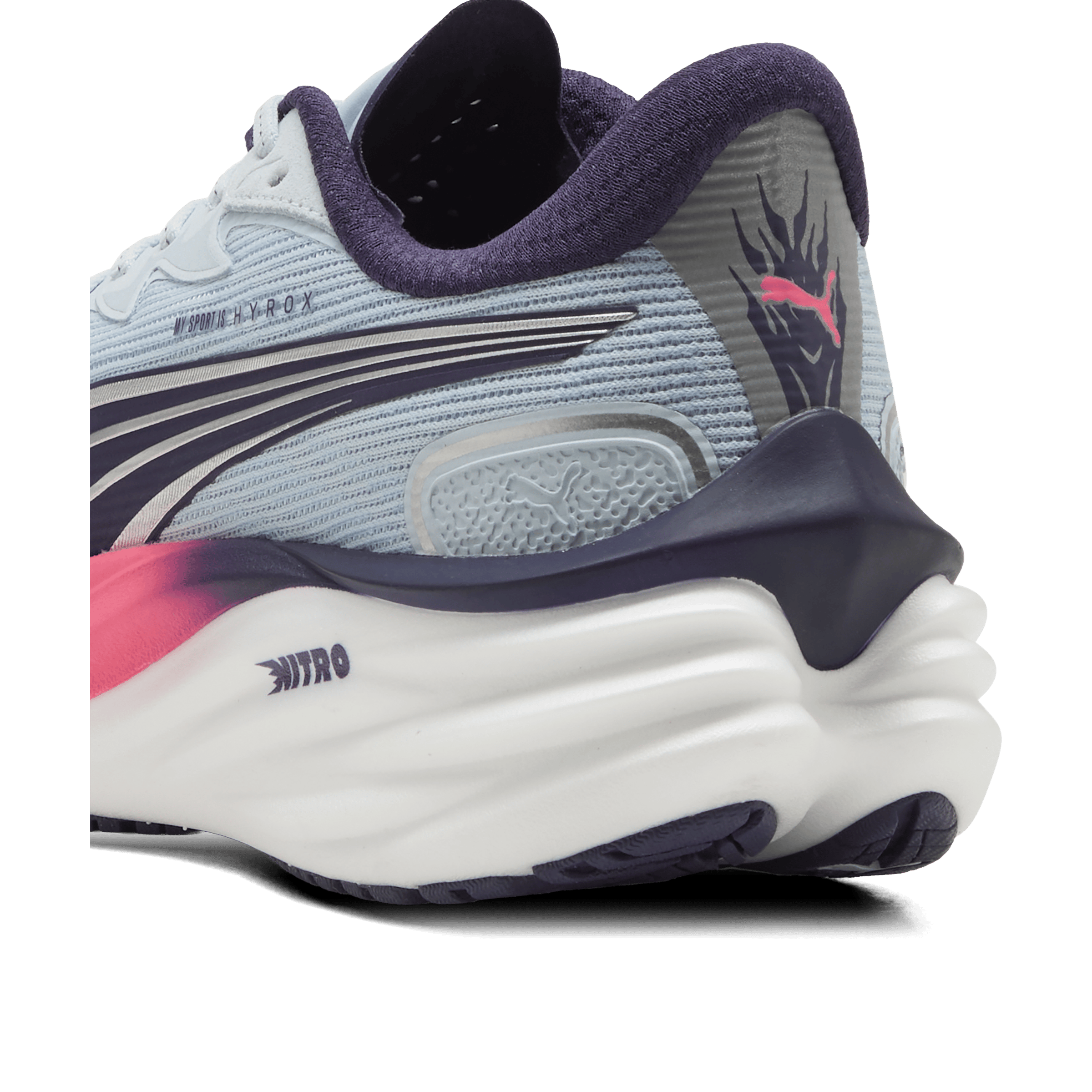 Mens Puma Puma x Hyrox Velocity Nitro 4 Running Shoes