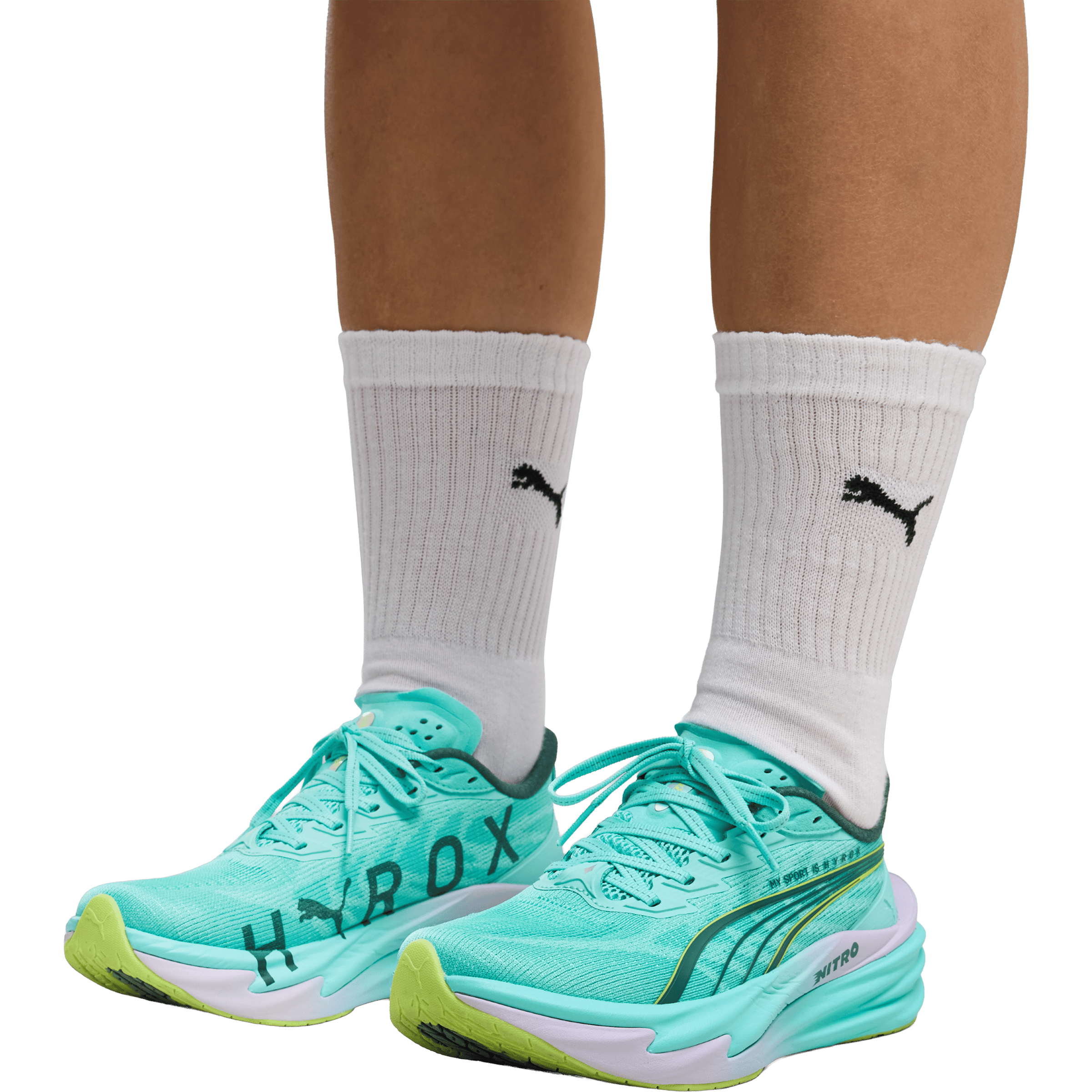 Womens Puma PUMA x HYROX Deviate NITRO 4 Training Shoes