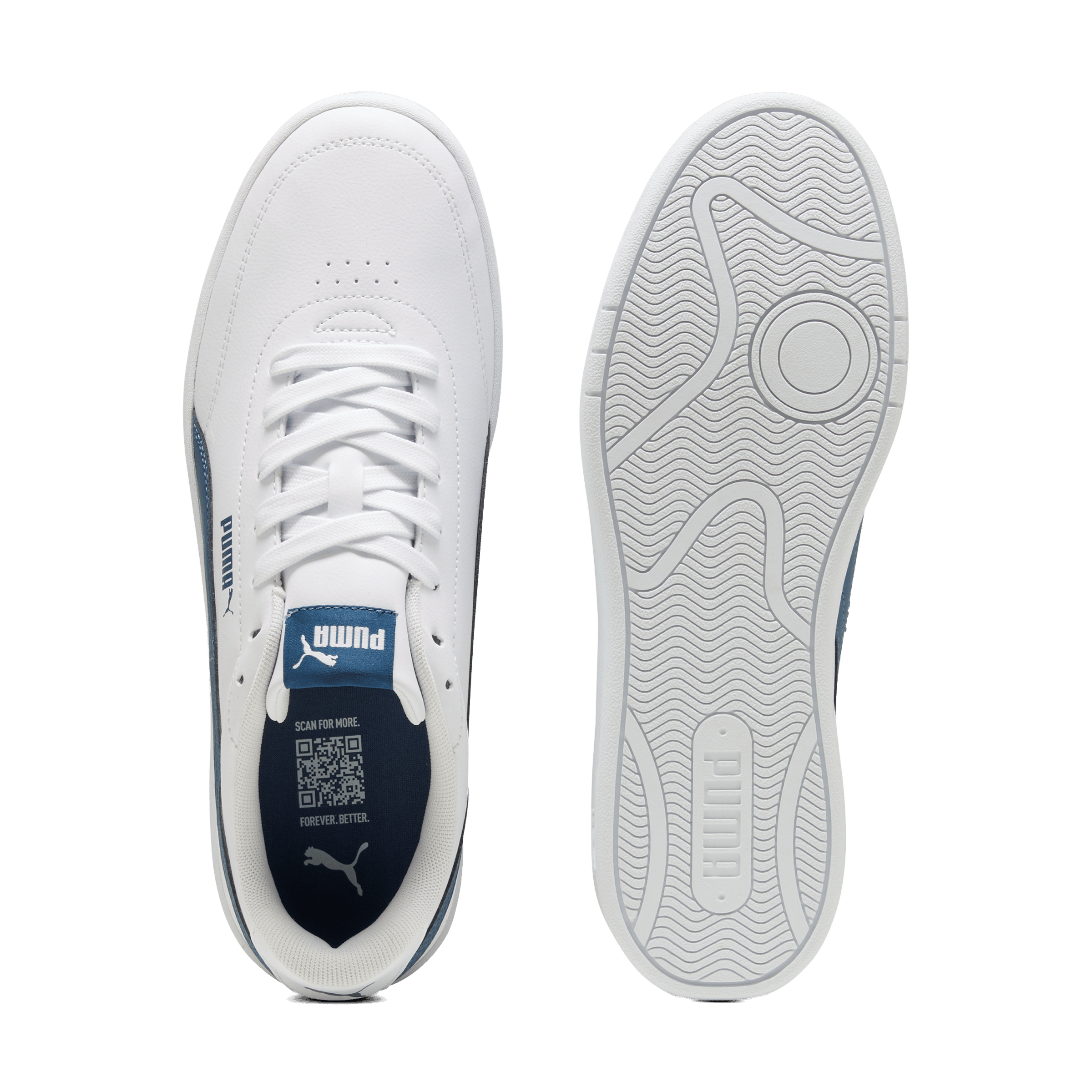 Unisex Puma Court Classic Clean Shoes