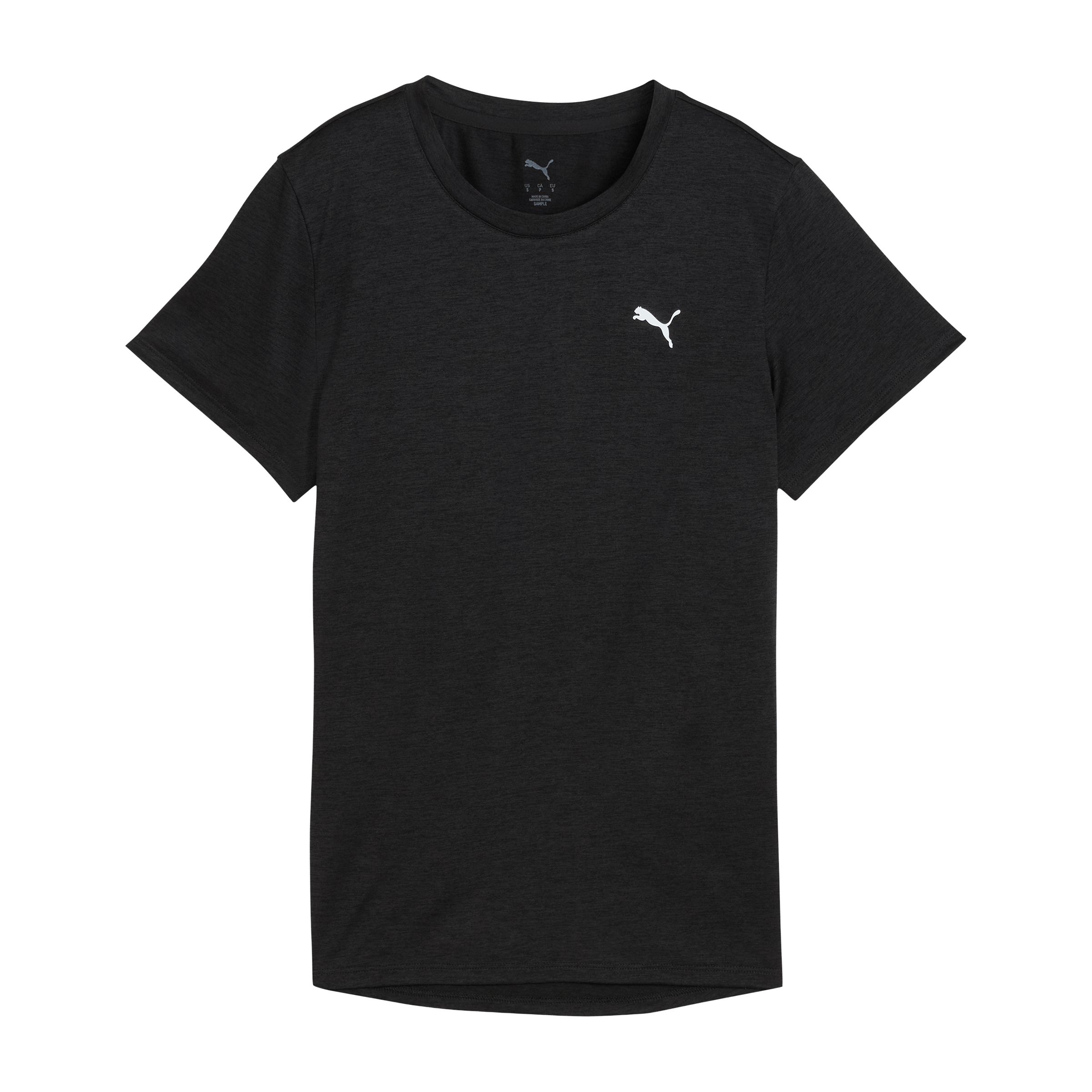 Womens Puma Essential Heather Train-All-Day Tee