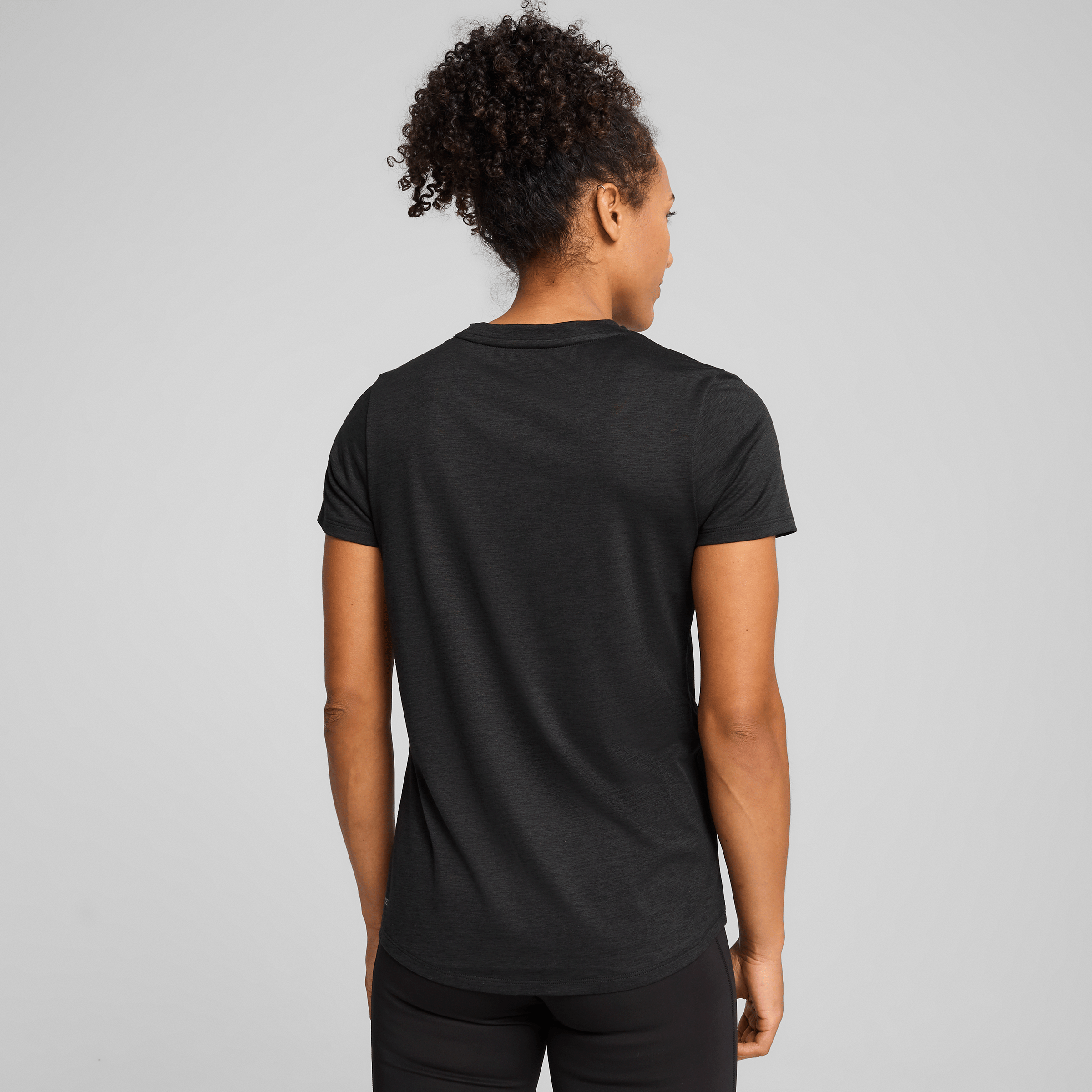 Womens Puma Essential Heather Train-All-Day Tee
