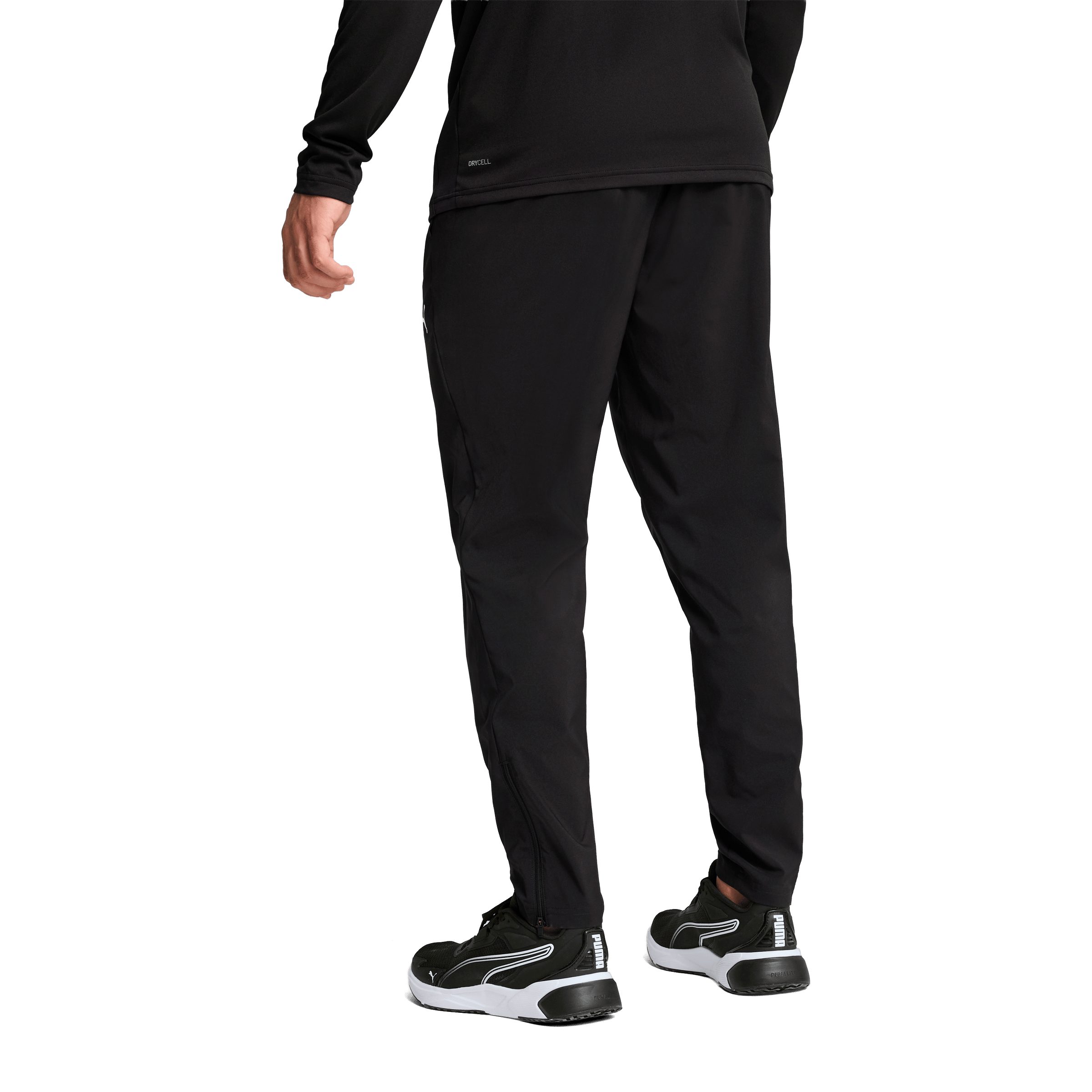 Mens Puma Essentials Straight-Leg Woven Training Pants
