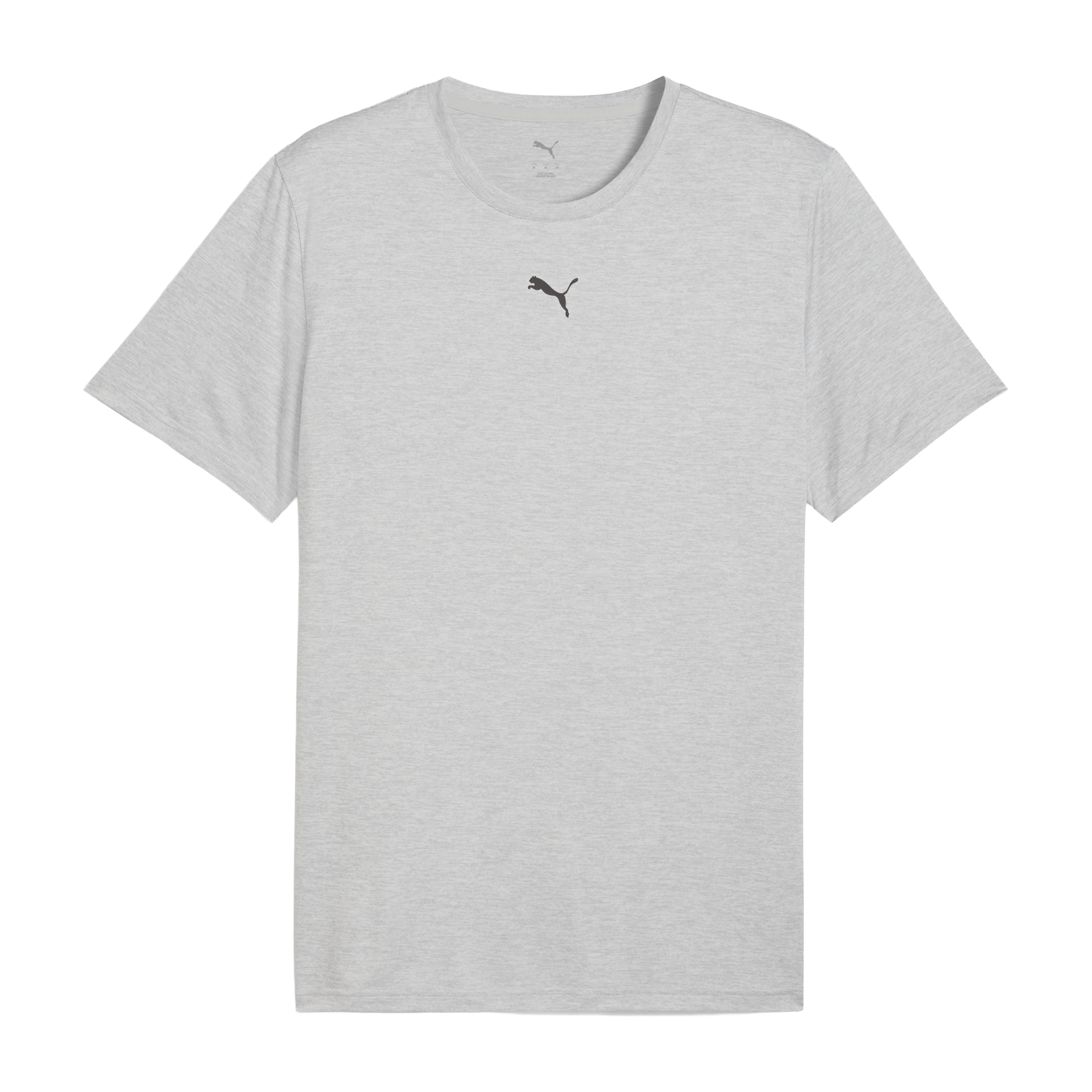 Mens Puma Train All Day Essentials Heather Cat Tee