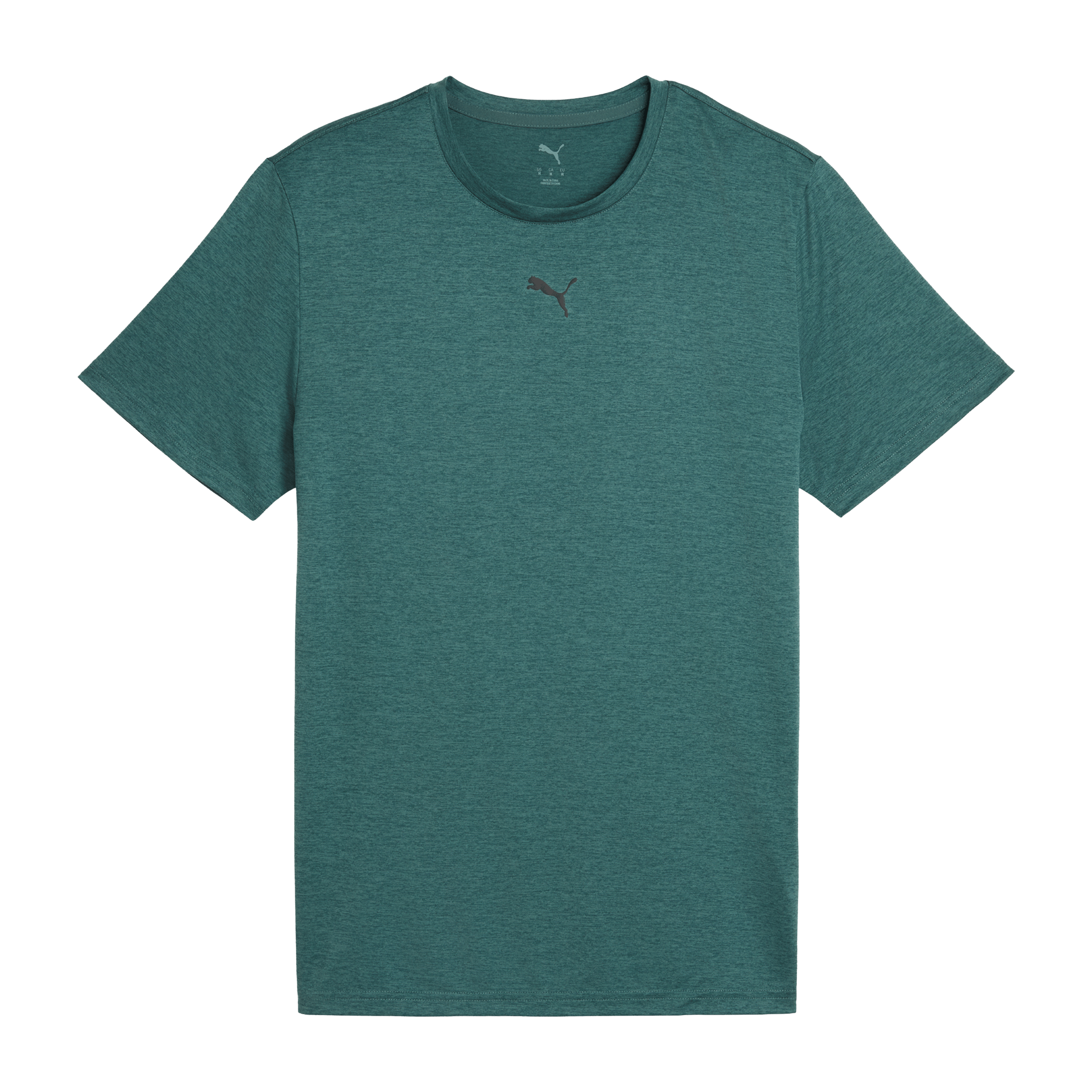 Mens Puma Train All Day Essentials Heather Cat Tee