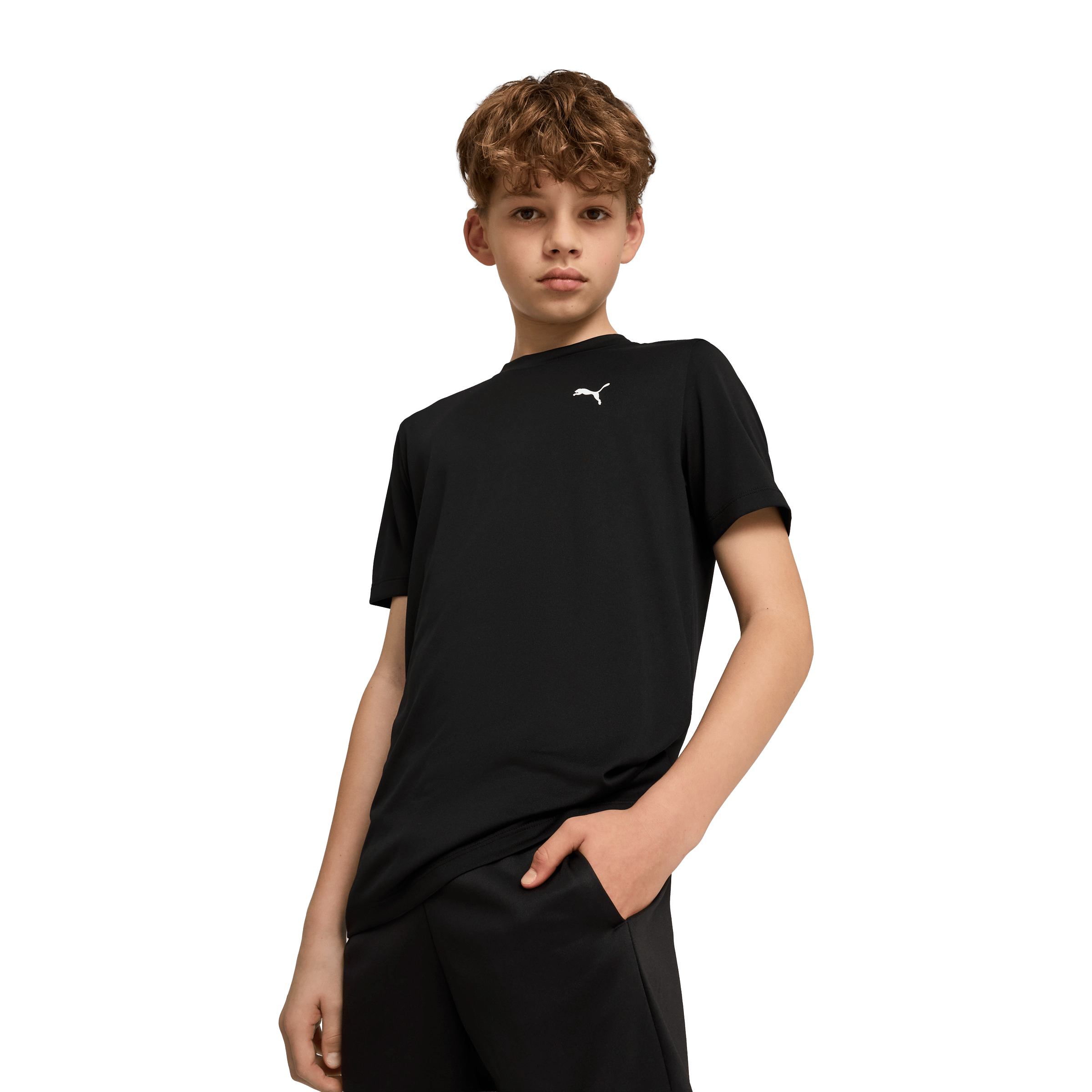 Kids Puma Train All Day Essentials Tee