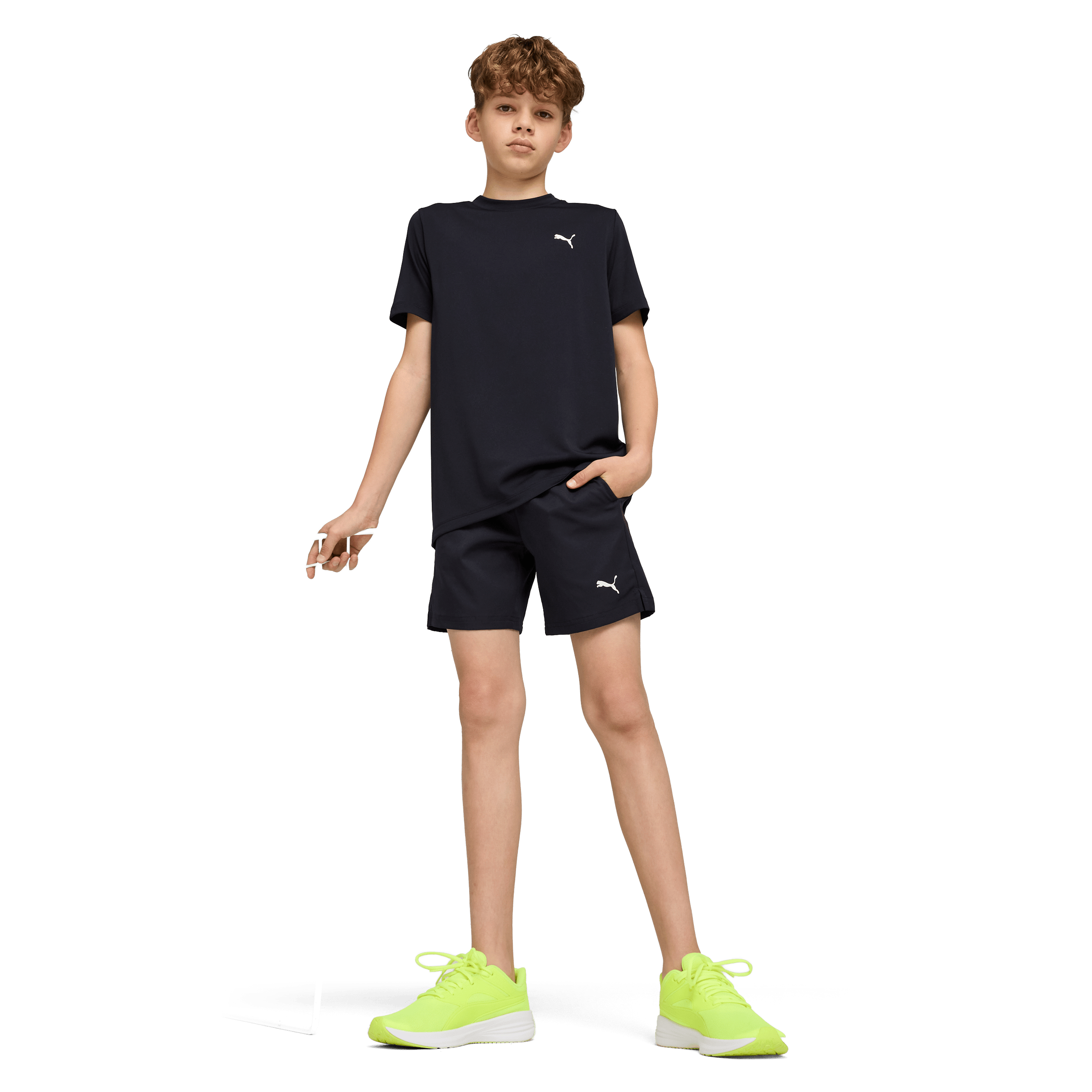 Kids Puma Train All Day Essentials Tee