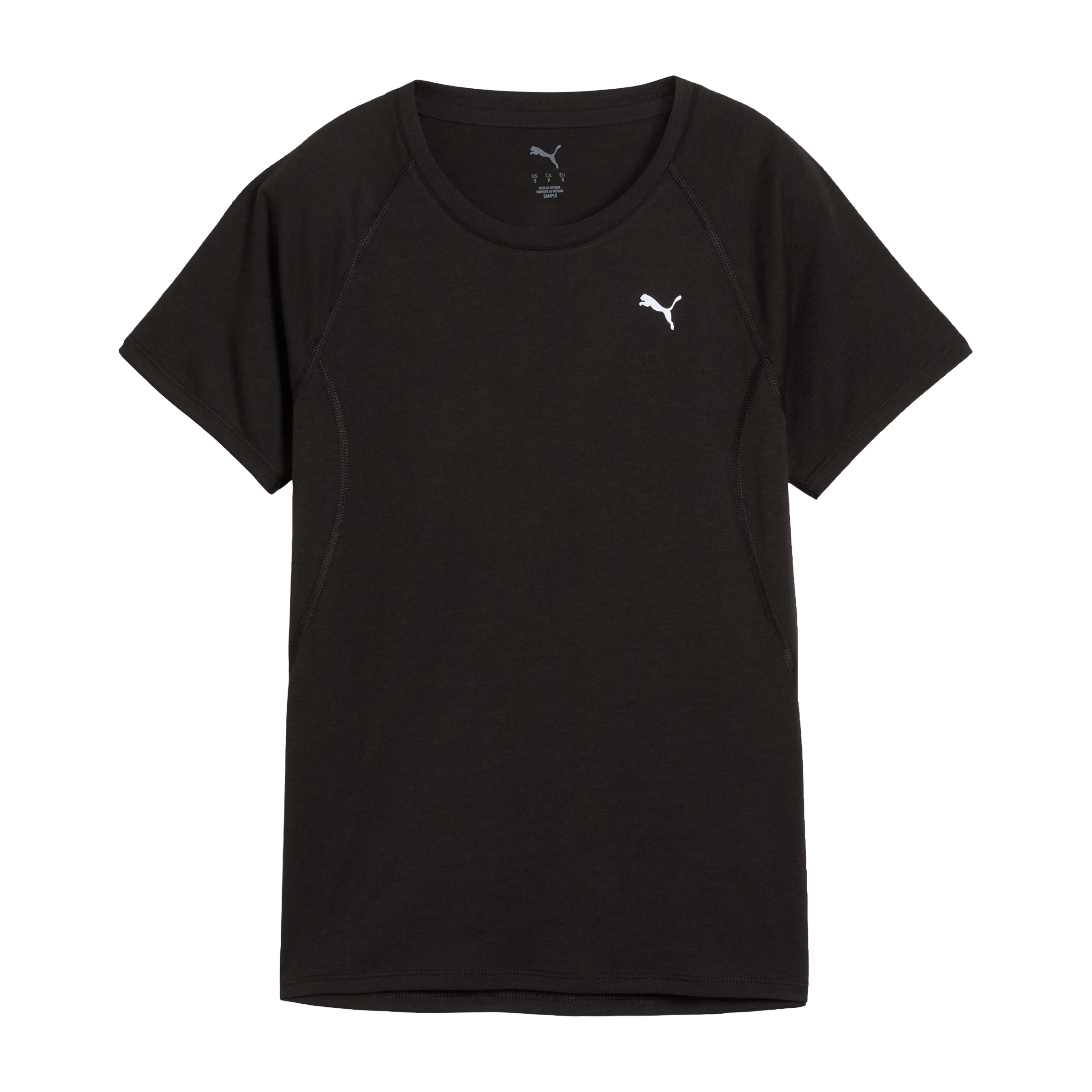 Womens Puma Run Velocity Tri-Blend Running Tee