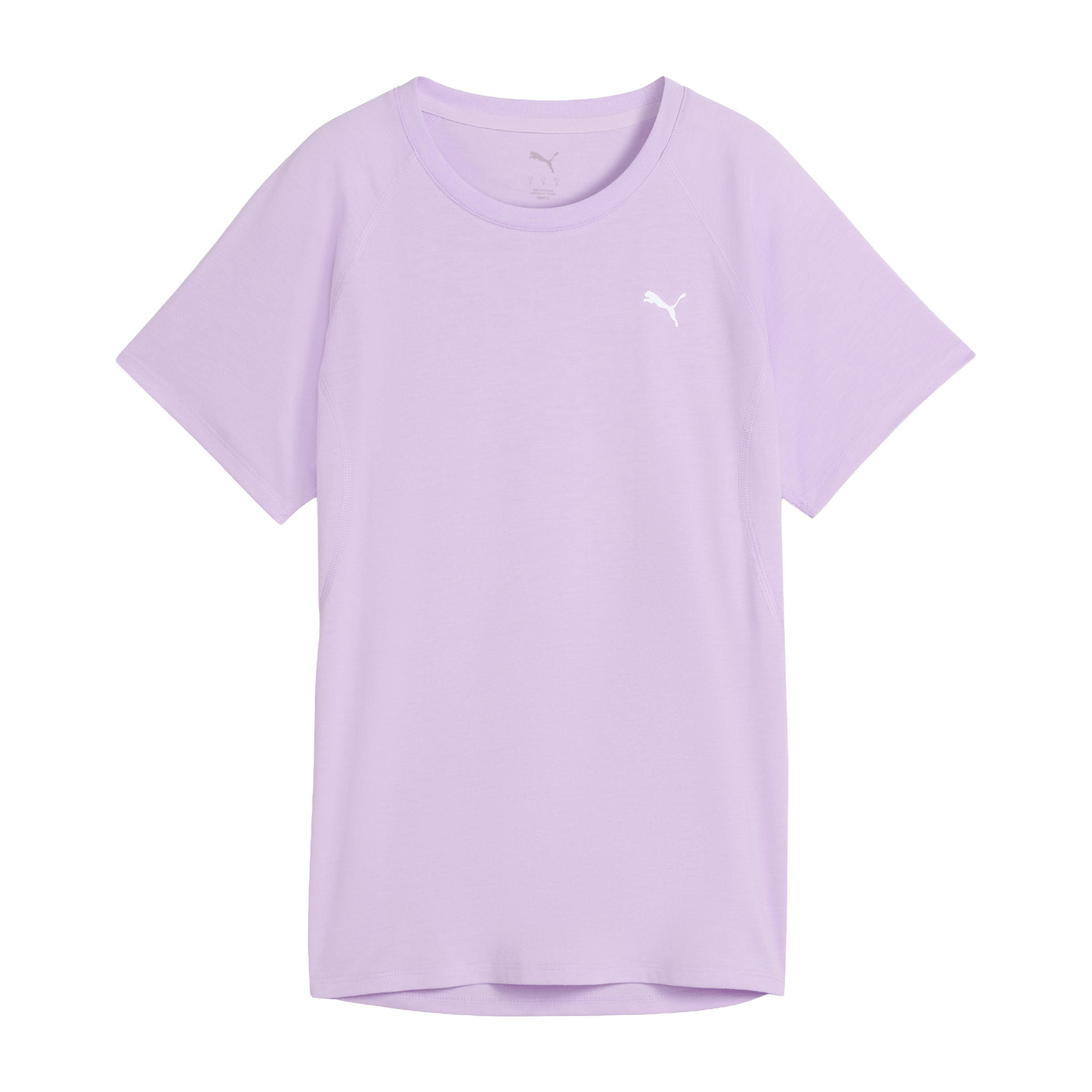 Womens Puma Run Velocity Tri-Blend Running Tee
